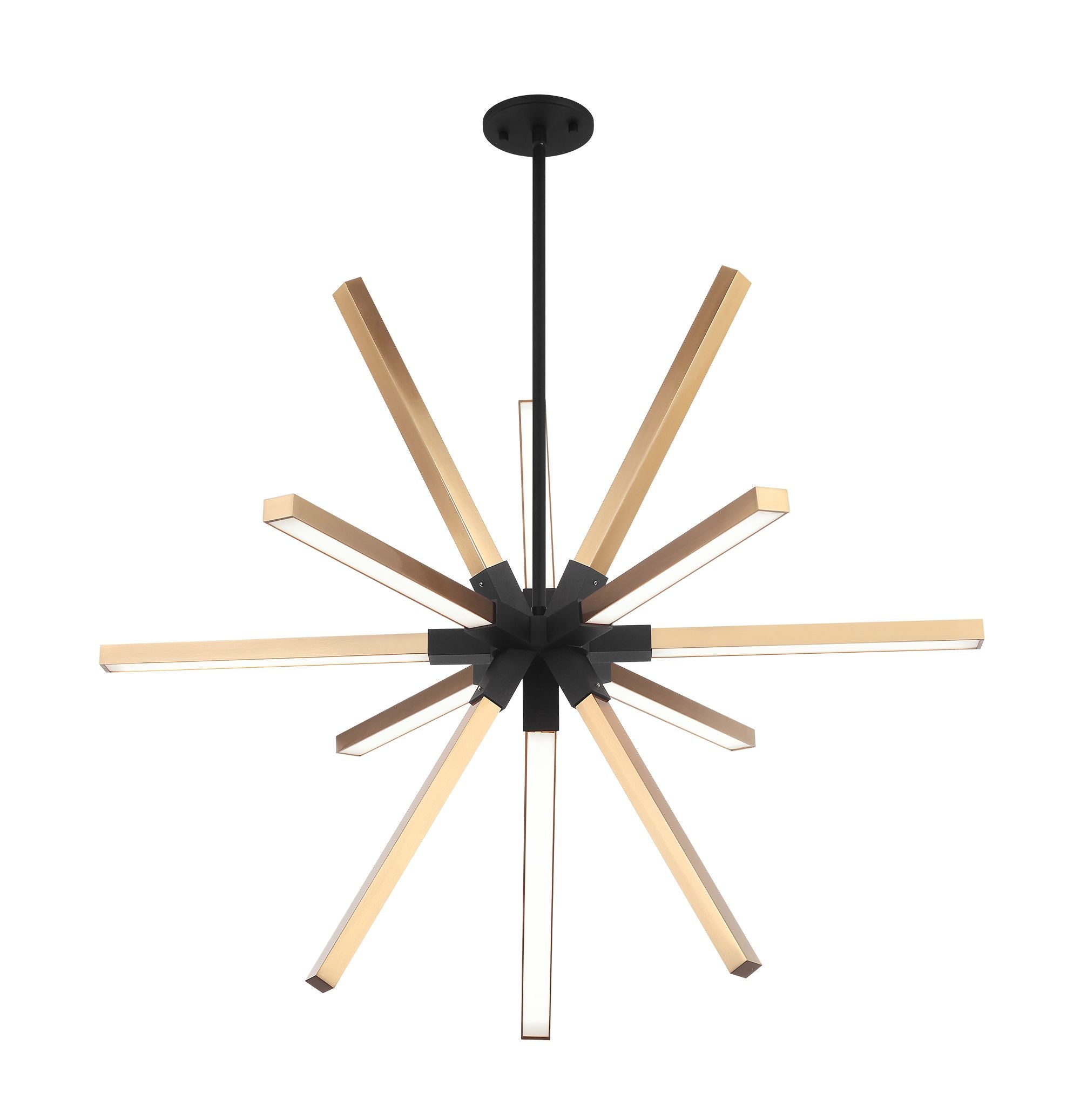 ASTERISK Suspension Noir, Or DEL INTÉGRÉ - C66812MBAG | MATTEO