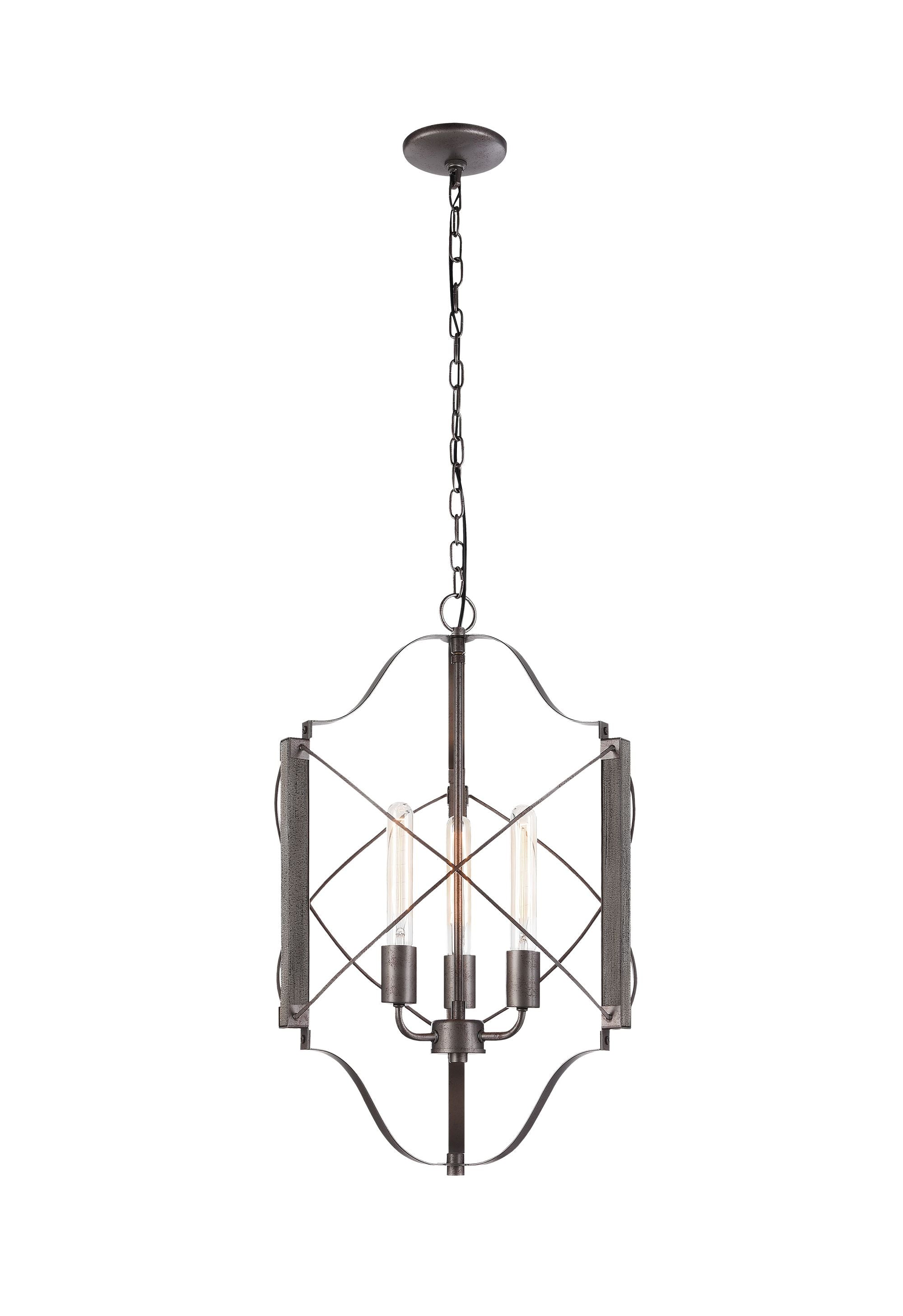 ASHER Chandelier Wood - C71403WD | TEO
