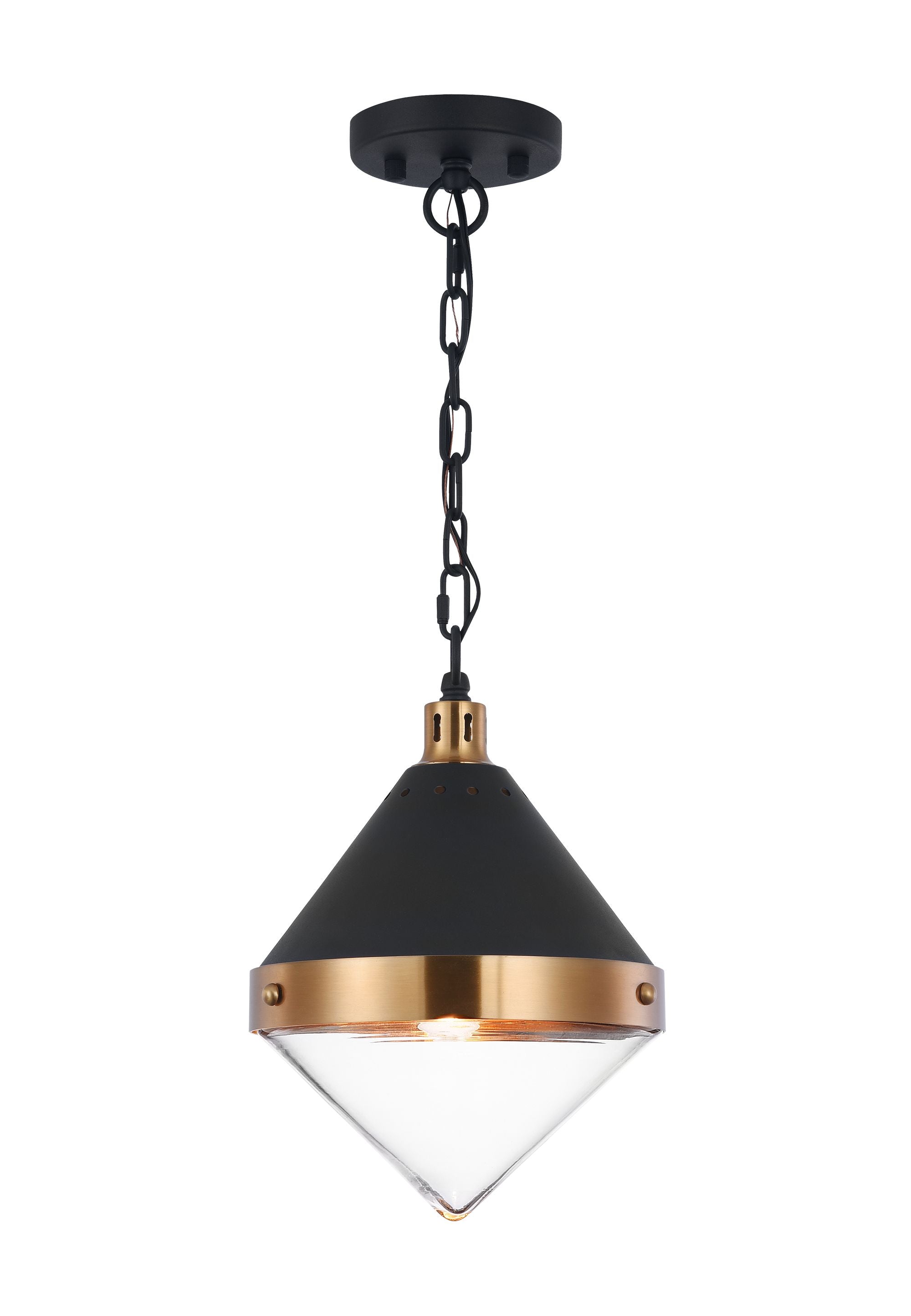 SPHERICON Pendant Black, Gold - C72201AGCL | TEO