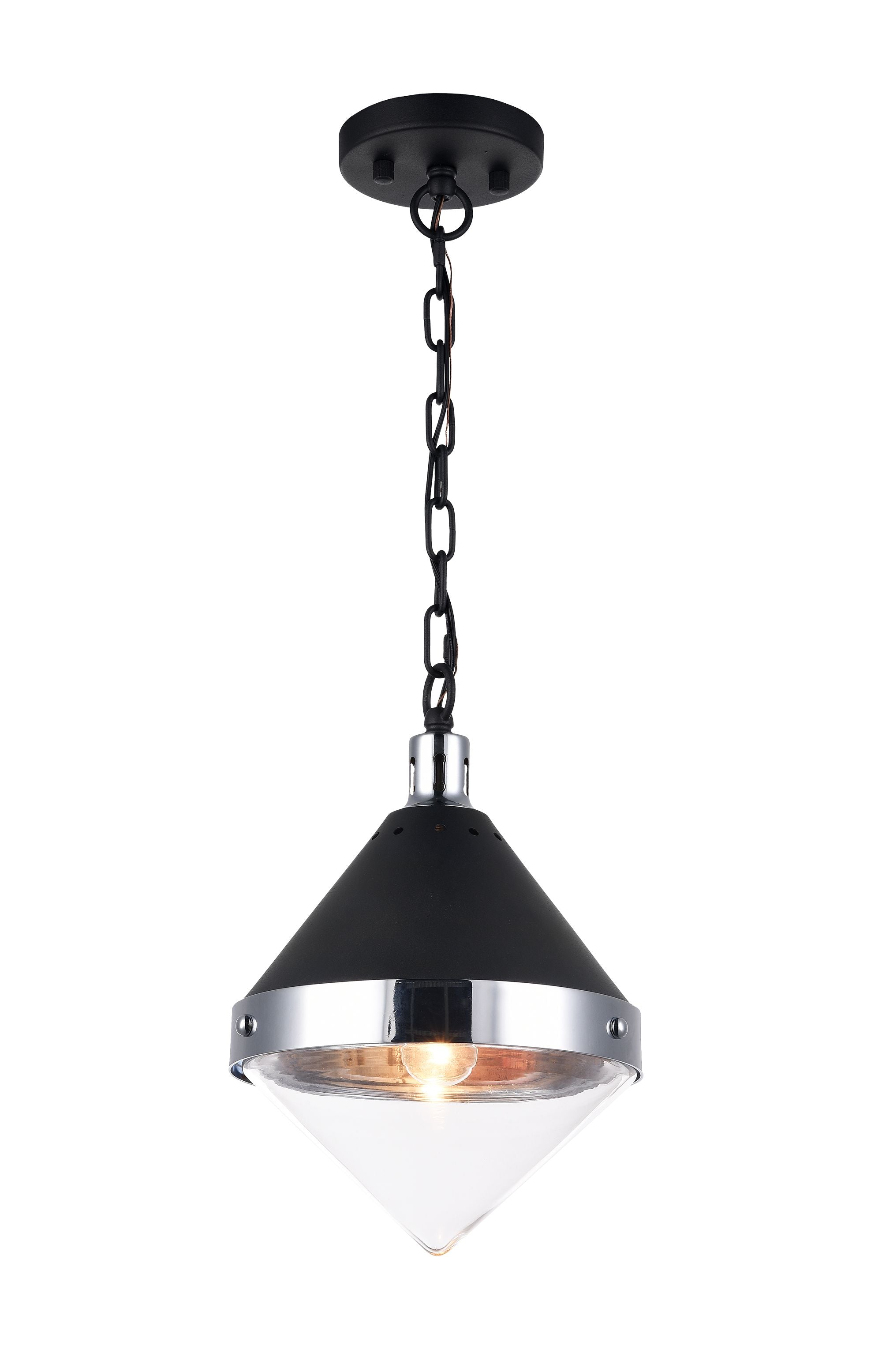 SPHERICON Pendant Black, Chrome - C72201CHCL | TEO