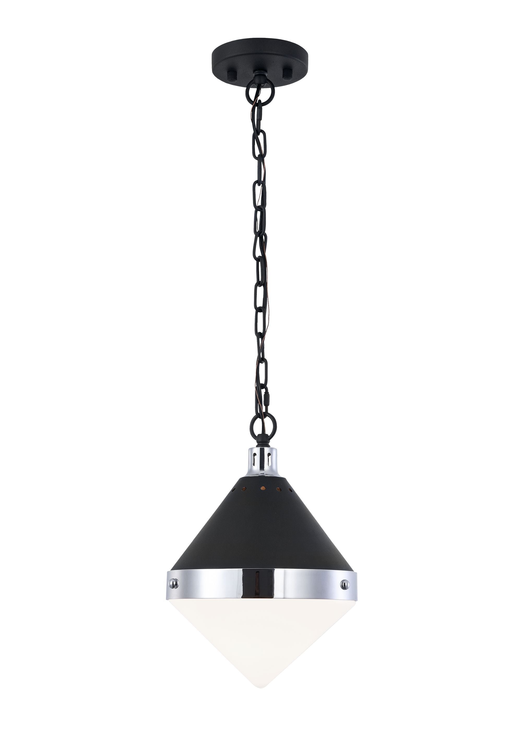 SPHERICON Pendant Black, Chrome - C72201CHOP | TEO