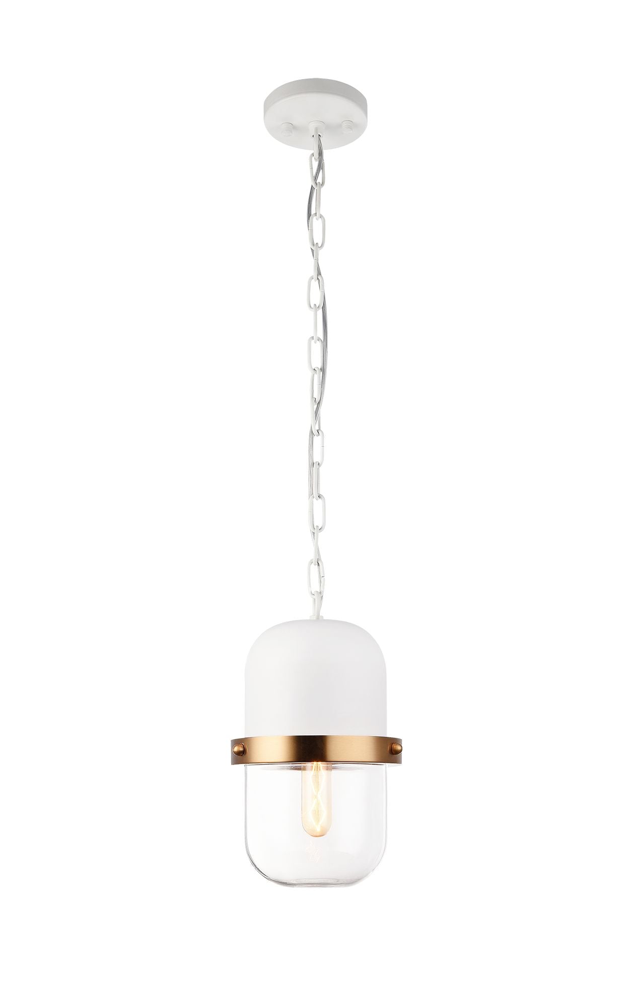 TILLIE Pendant White - C73801WHCL | TEO