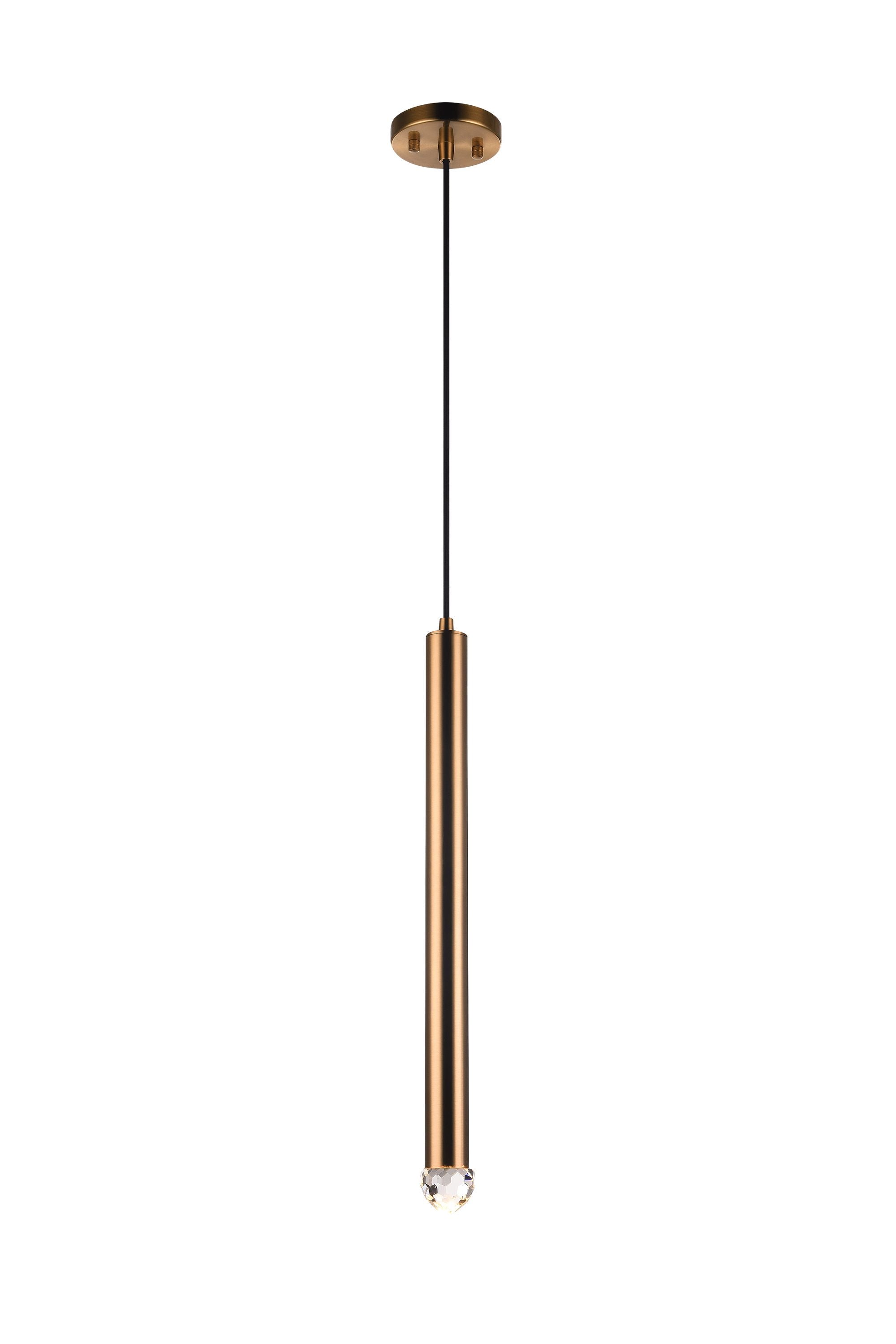 REIGN Mini pendant Gold INTEGRATED LED - C78301AG | MATTEO