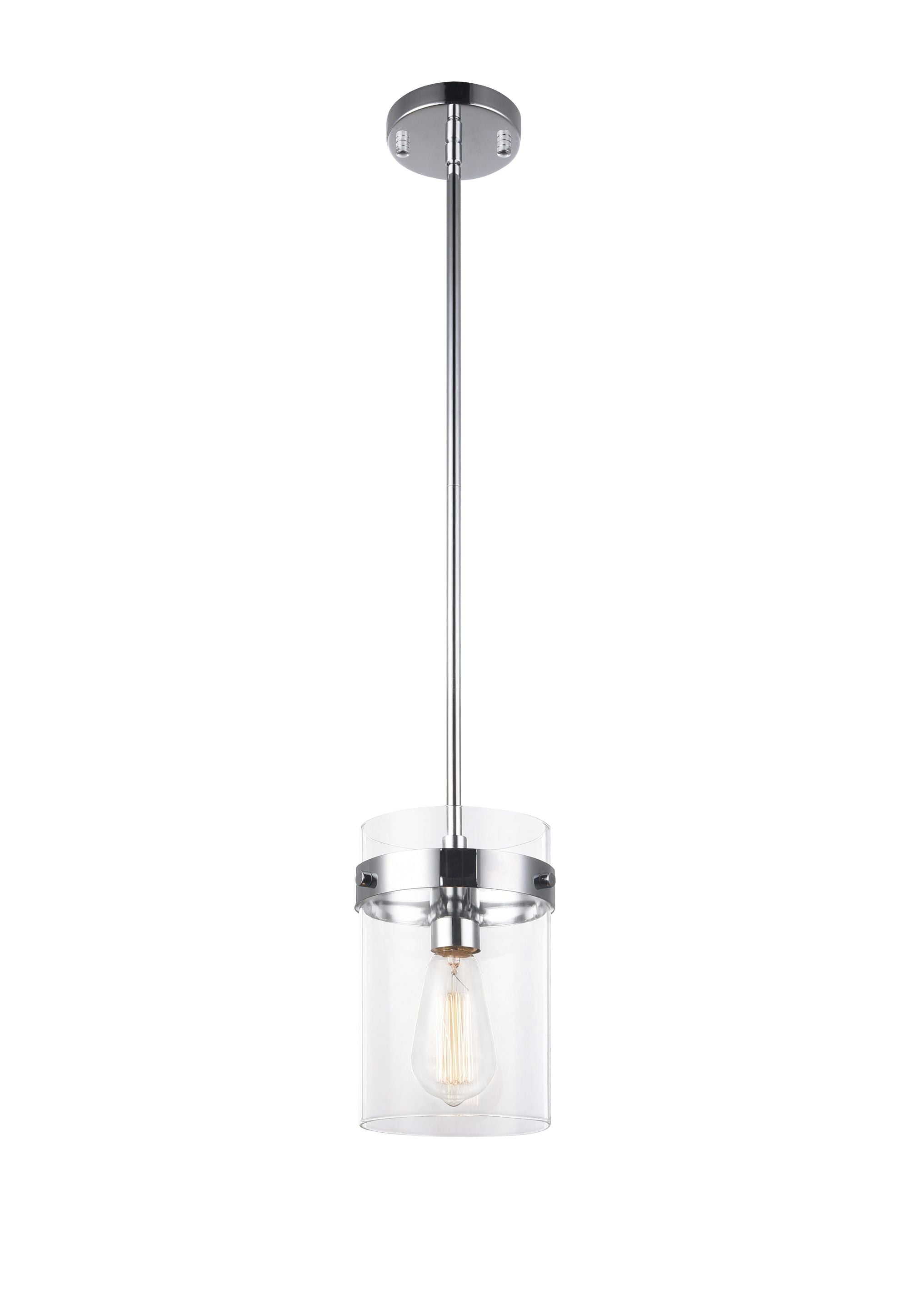 ZALE Suspension simple Chrome - C78401CH | MATTEO