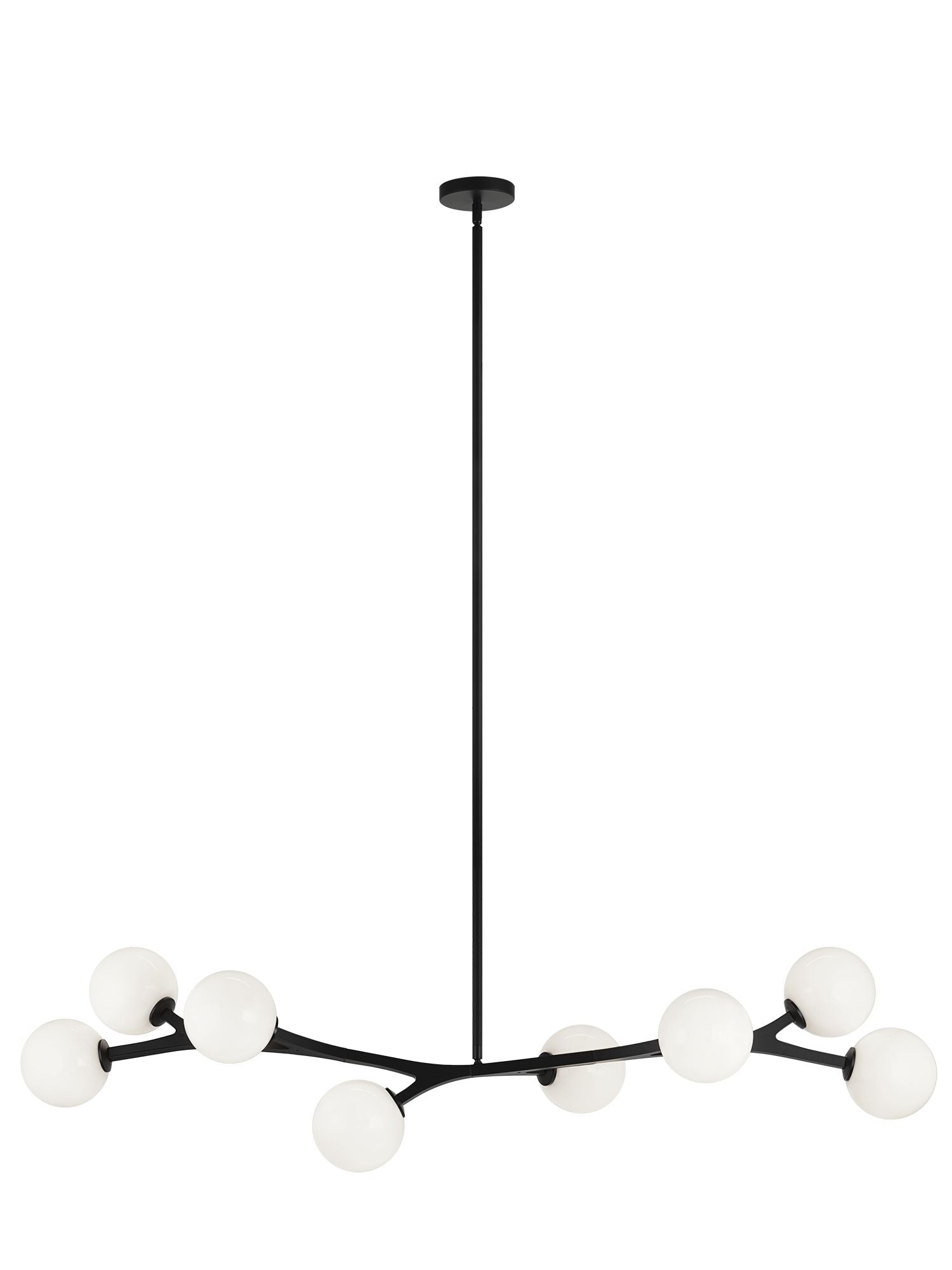 RAMI Chandelier Black - C81508BKOP | TEO