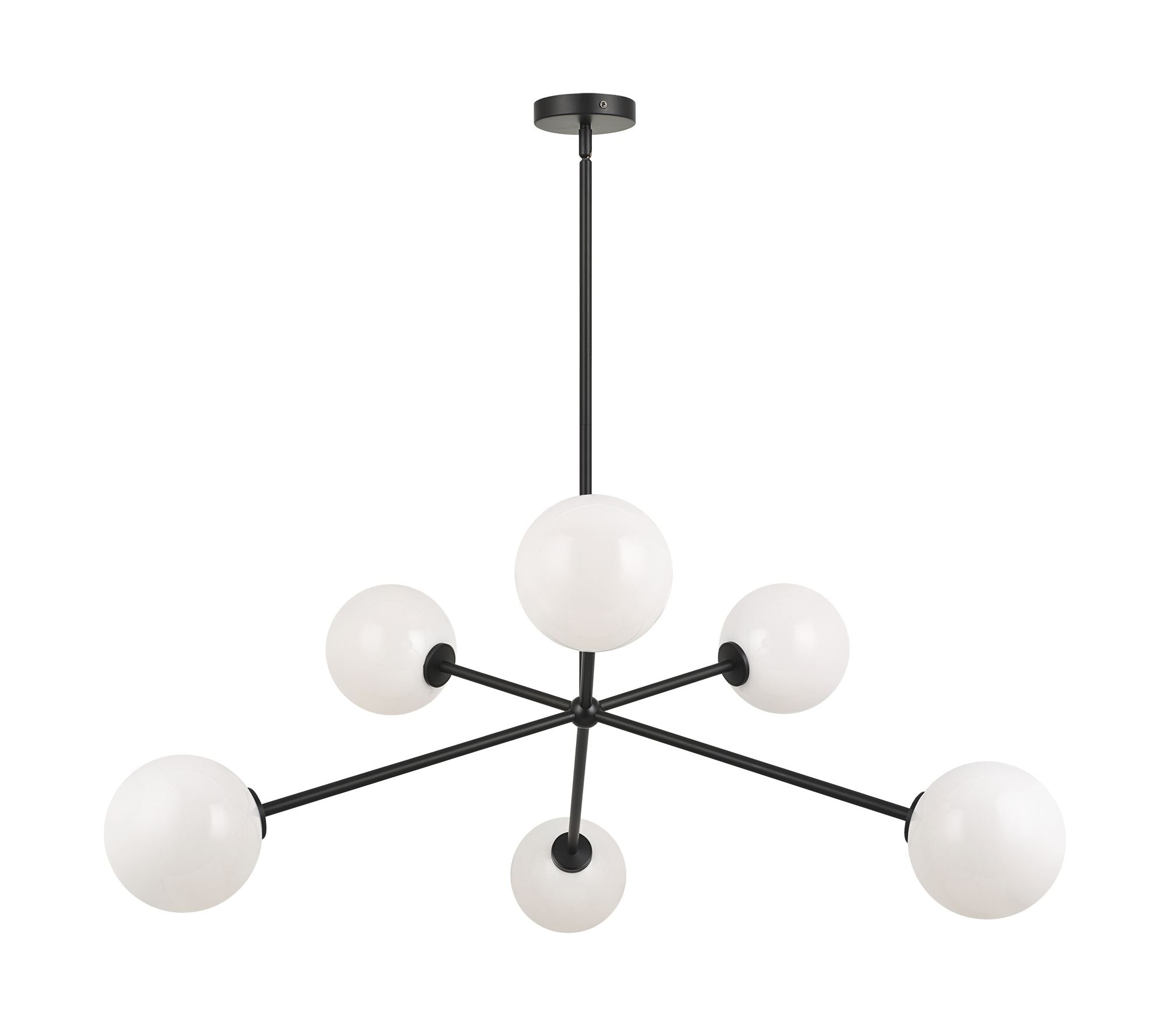 NOVO Chandelier Black - C81706BKOP | TEO