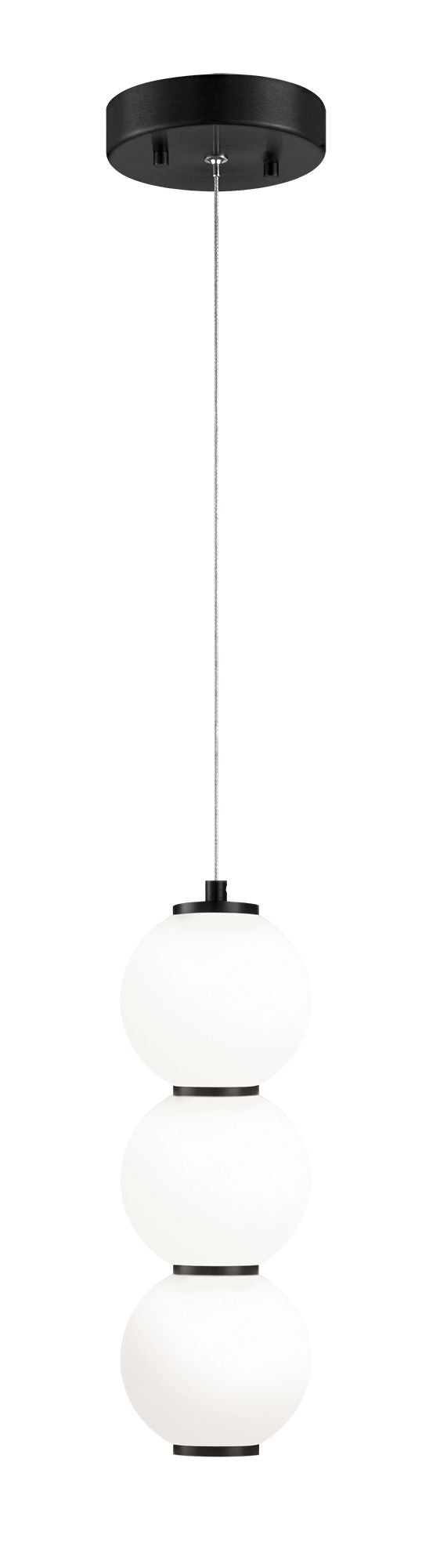 DANGO Suspension simple Noir DEL INTÉGRÉ - C82402OB | MATTEO