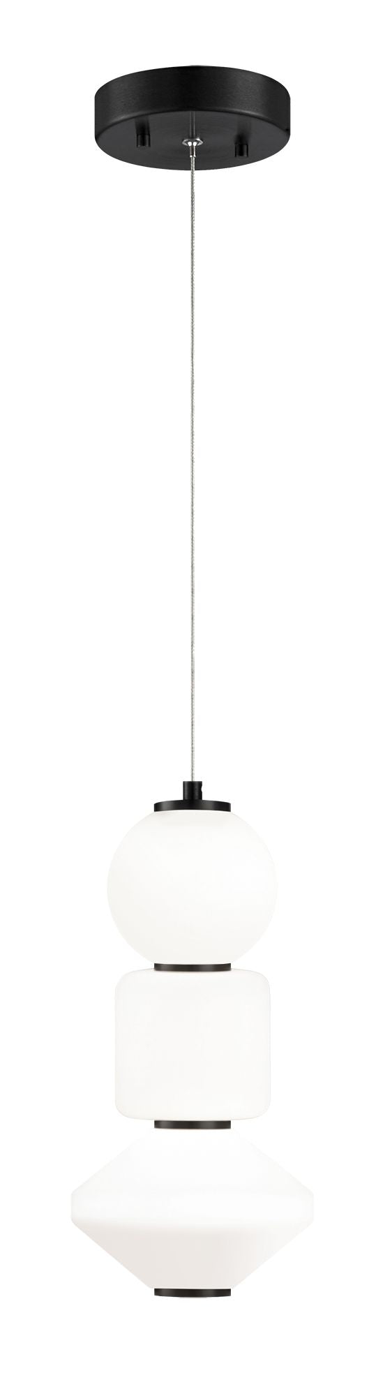 DANGO Mini pendant Black INTEGRATED LED - C82412OB | MATTEO