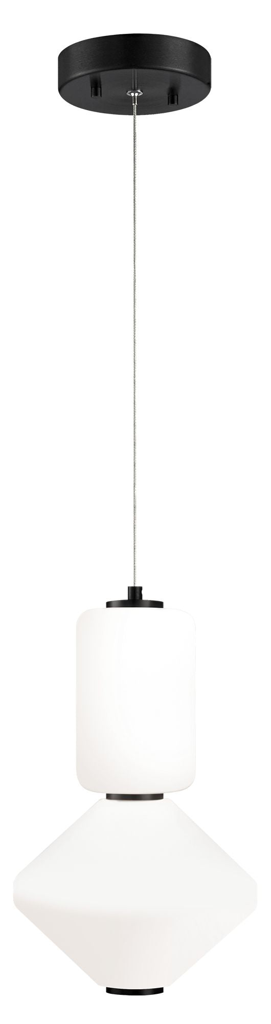 DANGO Suspension simple Noir DEL INTÉGRÉ - C82422OB | MATTEO