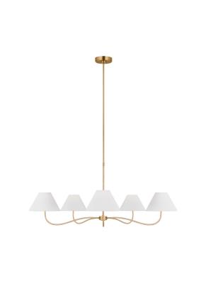 LAGUNA Chandelier Or, Rotin - CC1695BBS | GENERATION-LIGHTING