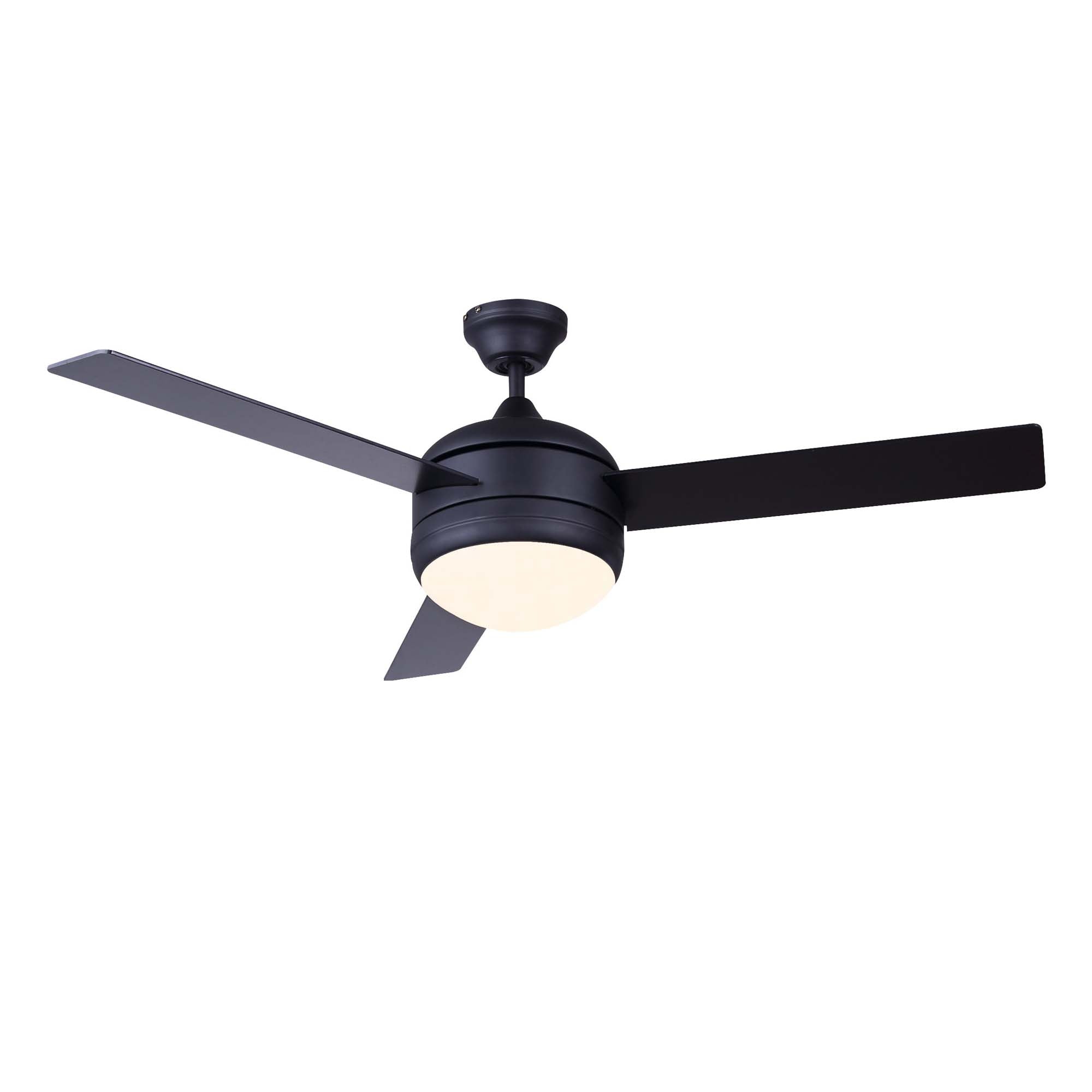 Ceiling fan Black INTEGRATED LED - CF48C153MBK | CANARM