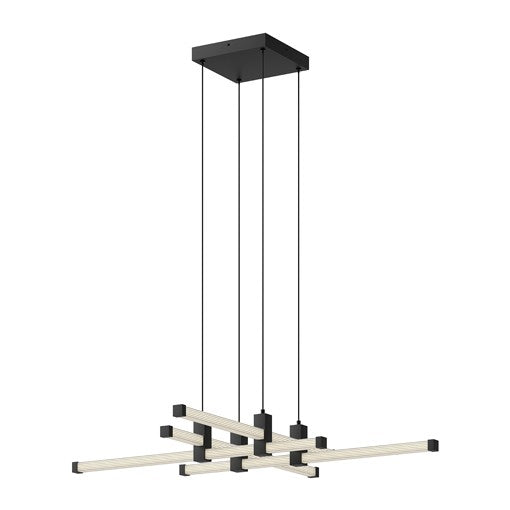 BLADE pendant Black INTEGRATED LED - CH23534-BK | KUZCO