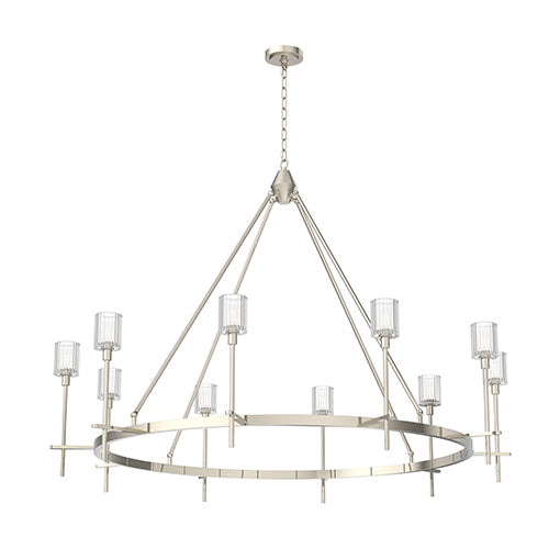 SALITA Chandelier Nickel - CH314310PNRC | ALORA