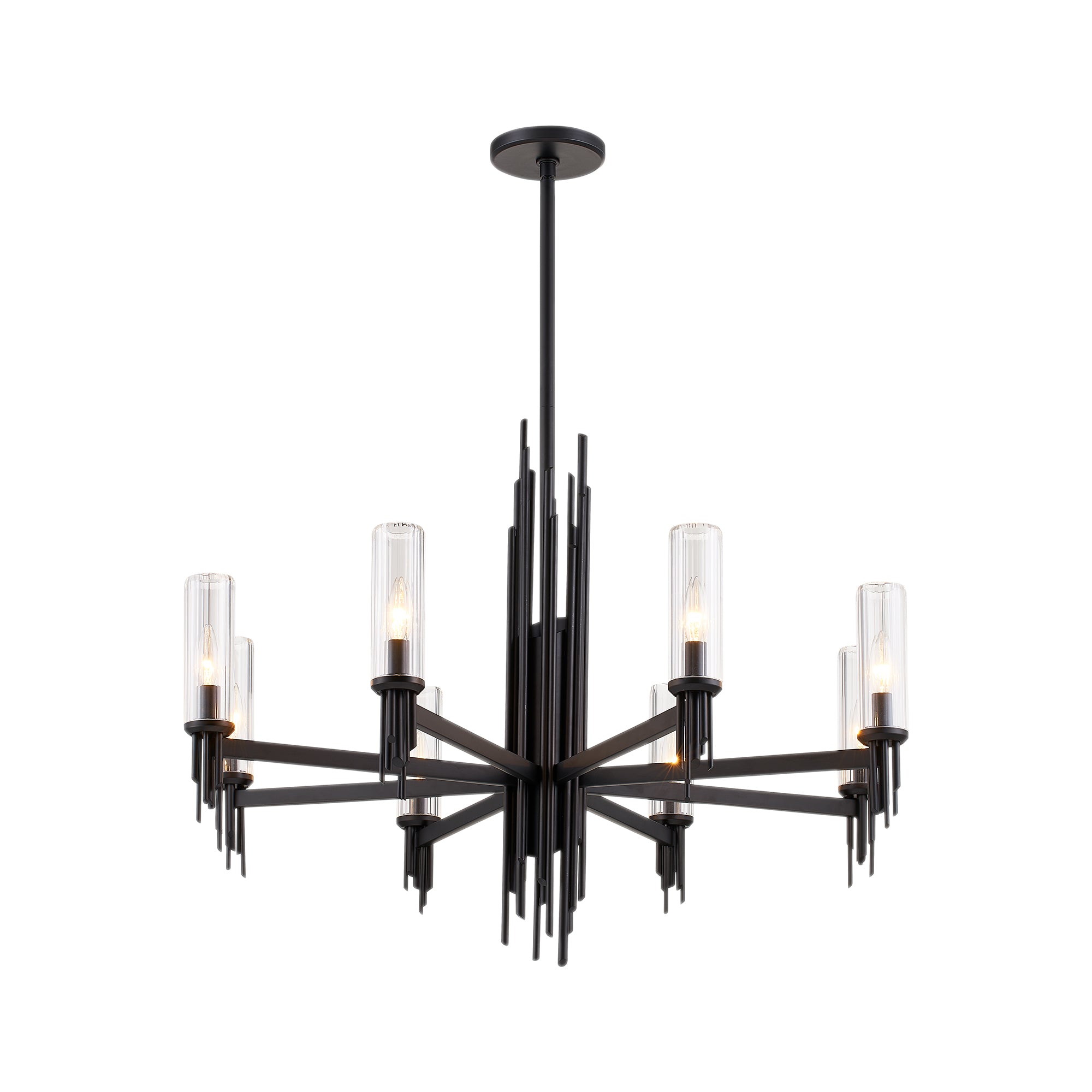 TORRES Chandelier - CH335836MBCR | ALORA