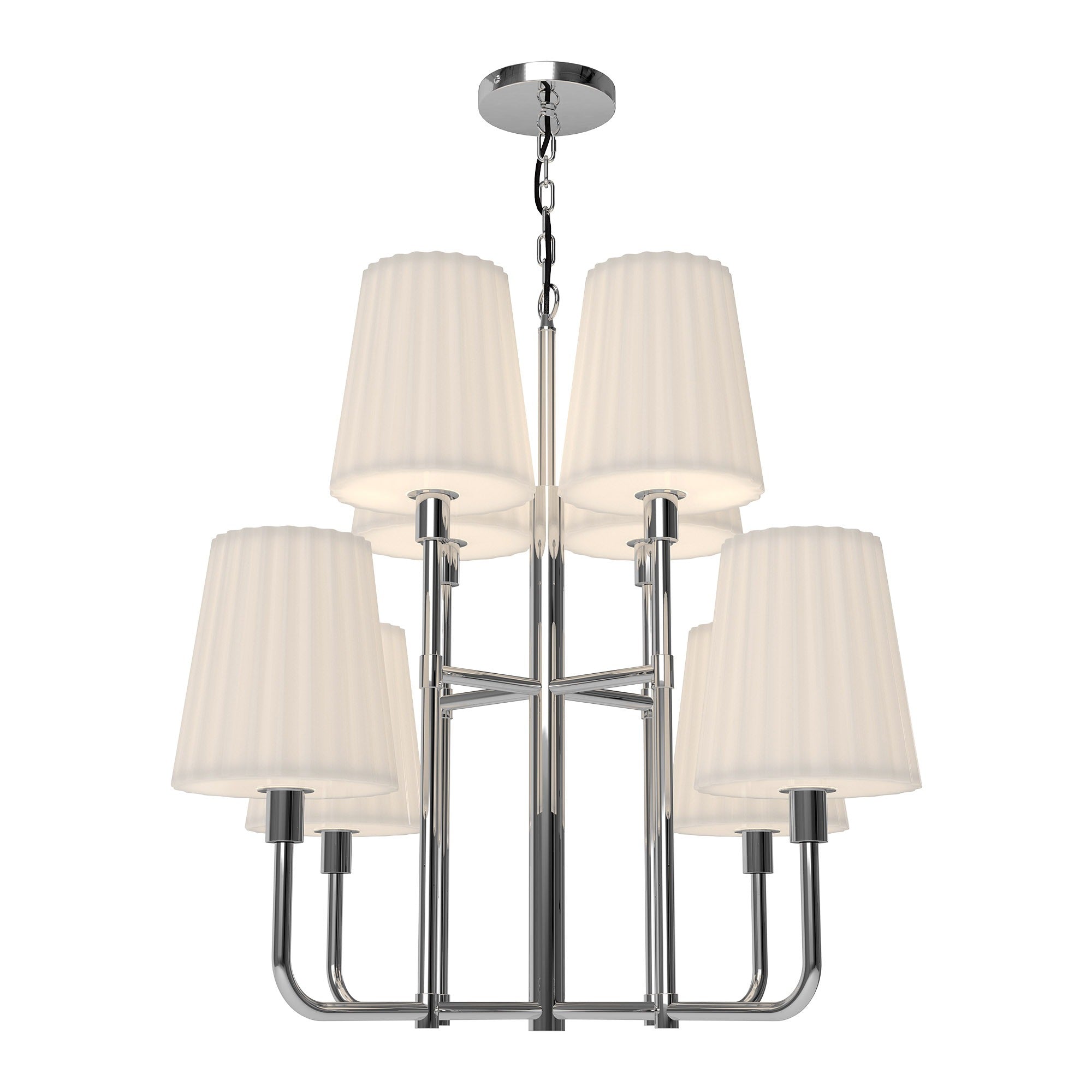 PLISSE Pendant Chrome - CH628830CHOP | ALORA MOOD