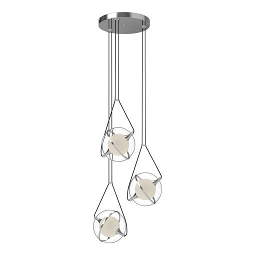 ARIES pendant Chrome INTEGRATED LED - CH76718-CH | KUZCO