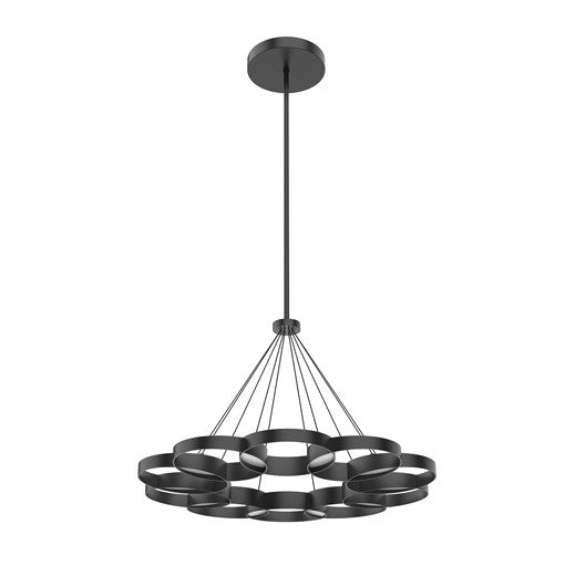MAESTRO Suspension Noir DEL INTÉGRÉ - CH90833-BK | KUZCO