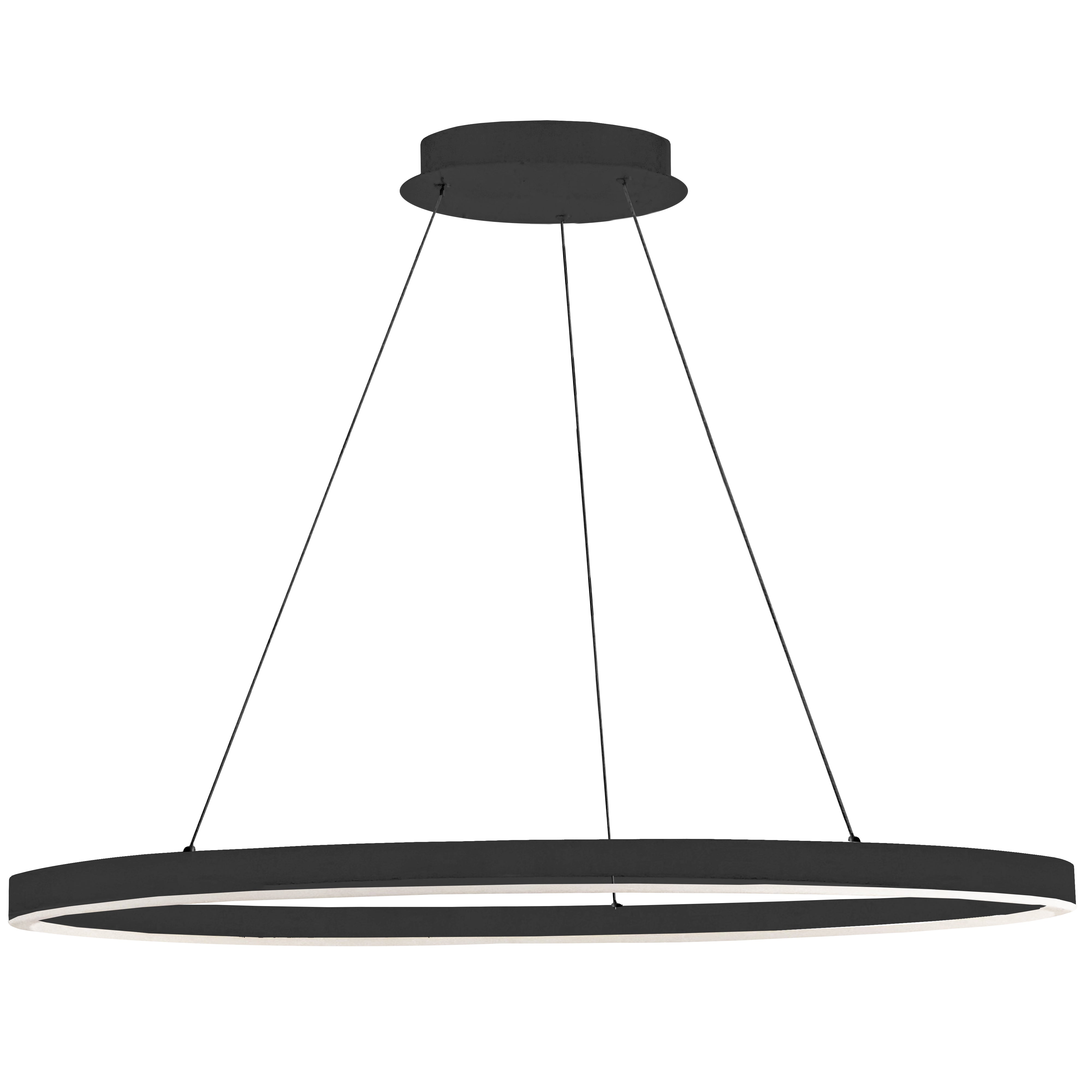 CIRCULO pendant Black INTEGRATED LED - CIR-4463C-MB | DAINOLITE