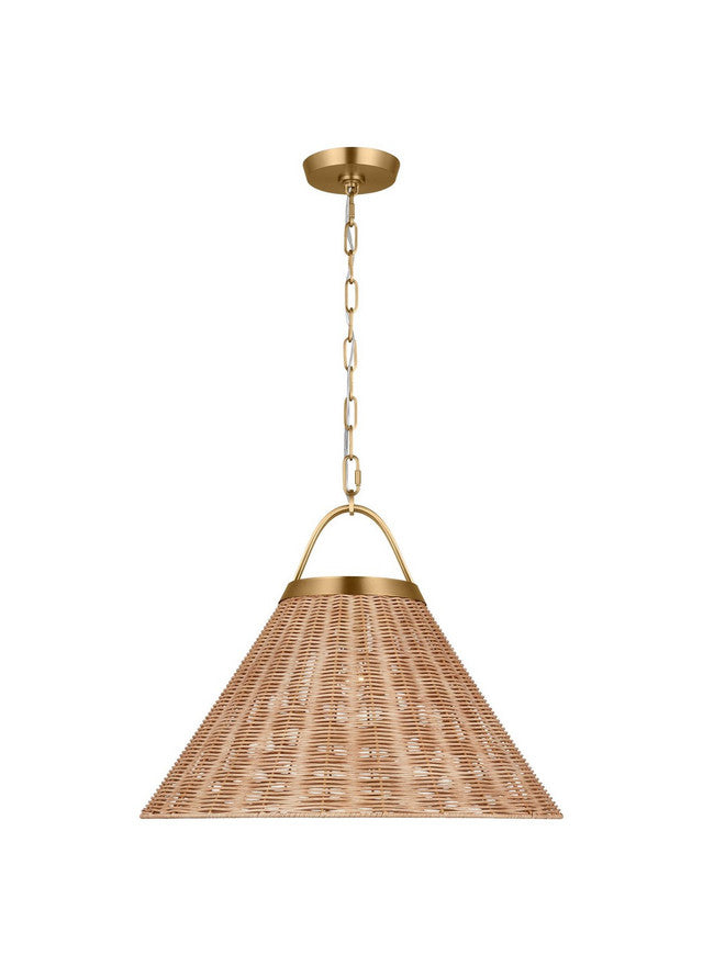 WHITBY Suspension Or, Rotin - CP1441BBS | GENERATION LIGHTING