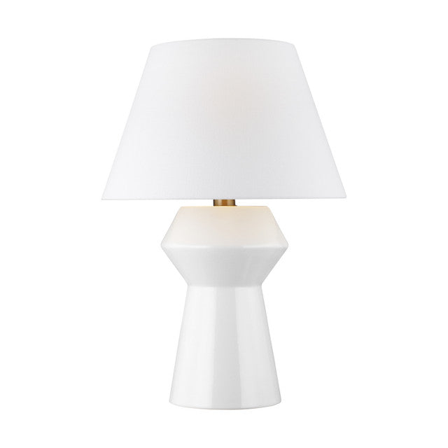 ABACO Lampe sur table Blanc, Or - CT1061ARCBBS1 | GENERATION LIGHTING