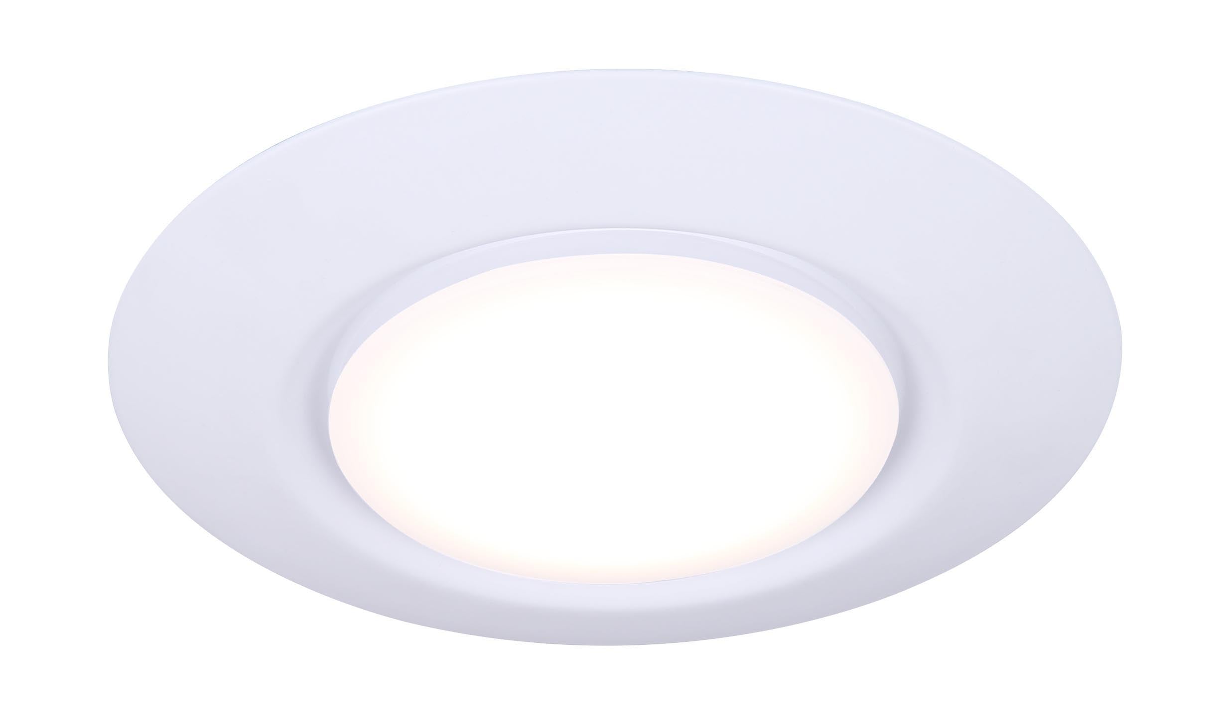 Flush mount  White INTEGRATED LED - DL-6-15DCF-WH | CANARM