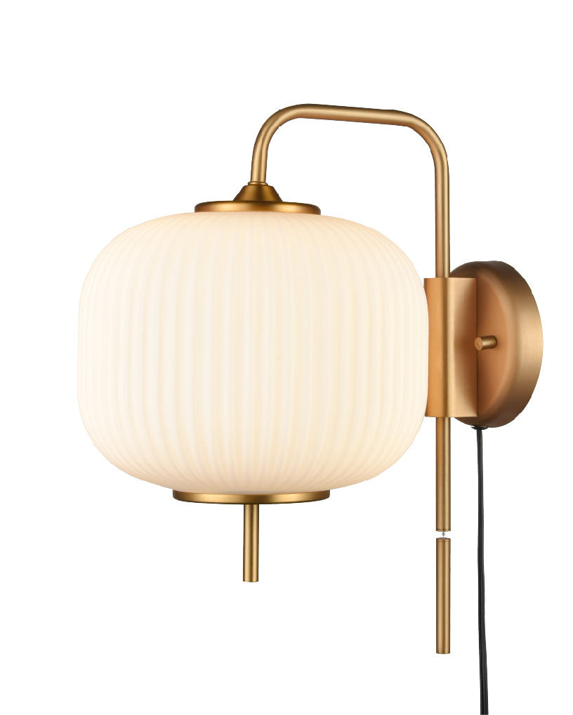 MOUNT PEARL Wall sconce Gold - DVP40001BR-RIO | DVI