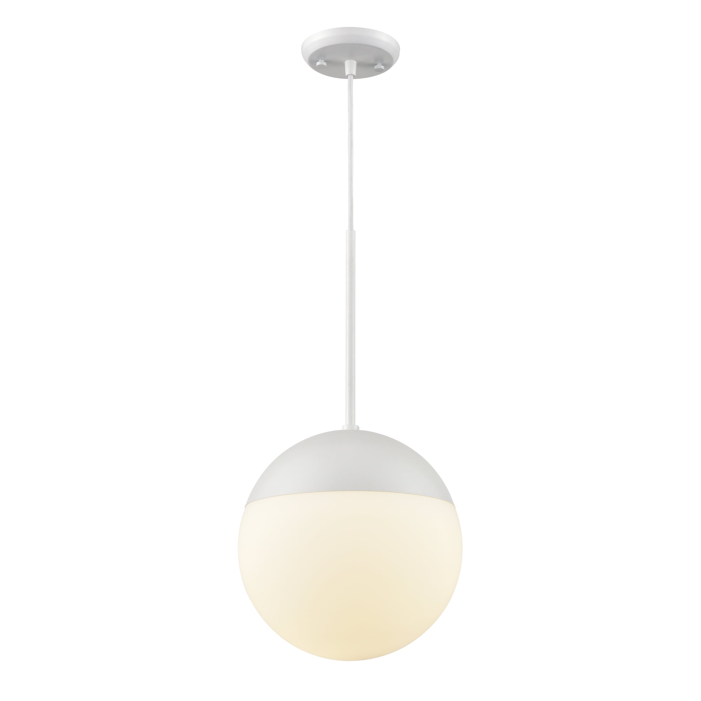 HOPE WELL ROCKS CCT Mini pendant White INTEGRATED LED - DVP41610MW-OP | DVI