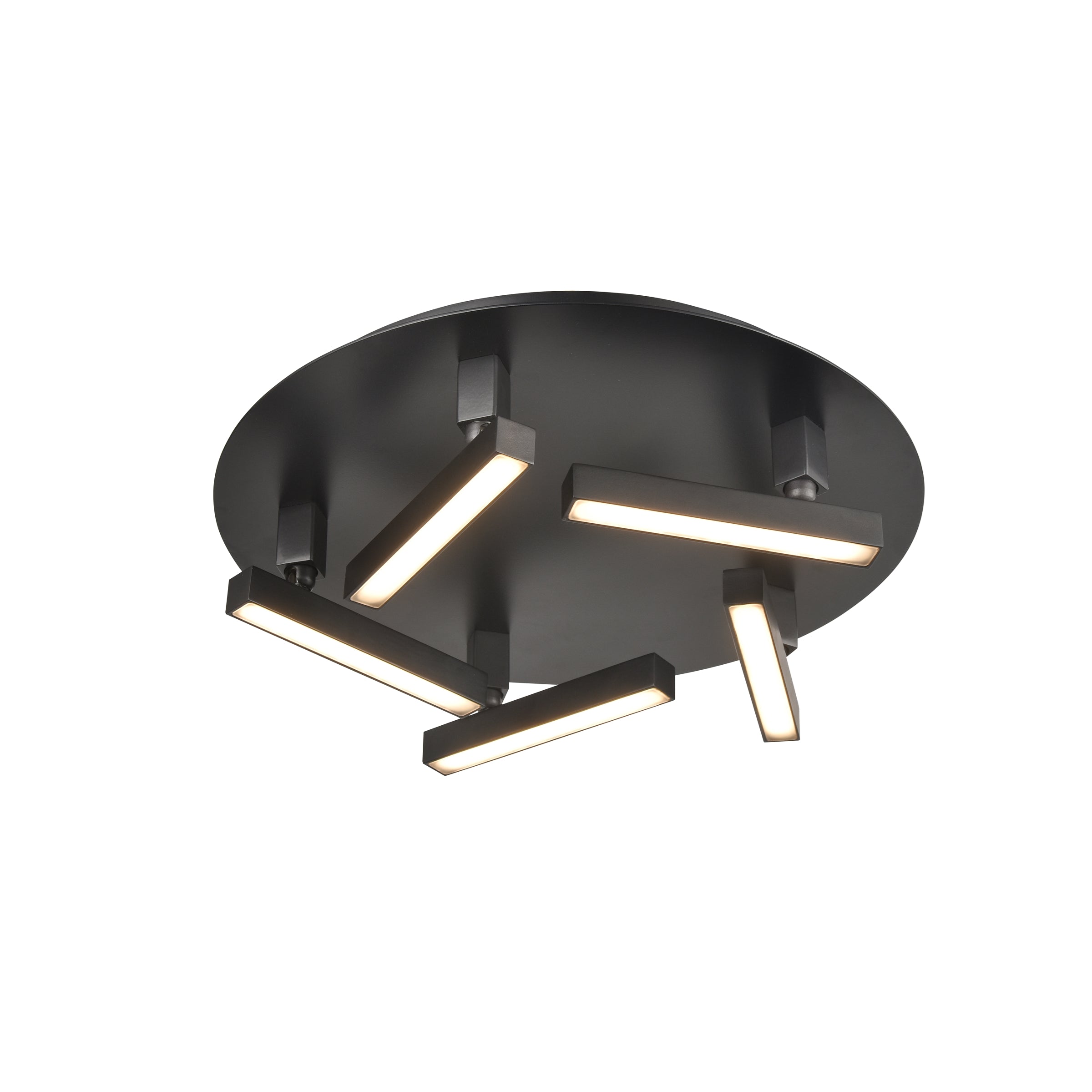 Gammahydrae AC LED Flush mount Black INTEGRATED LED - DVP44753EB | DVI