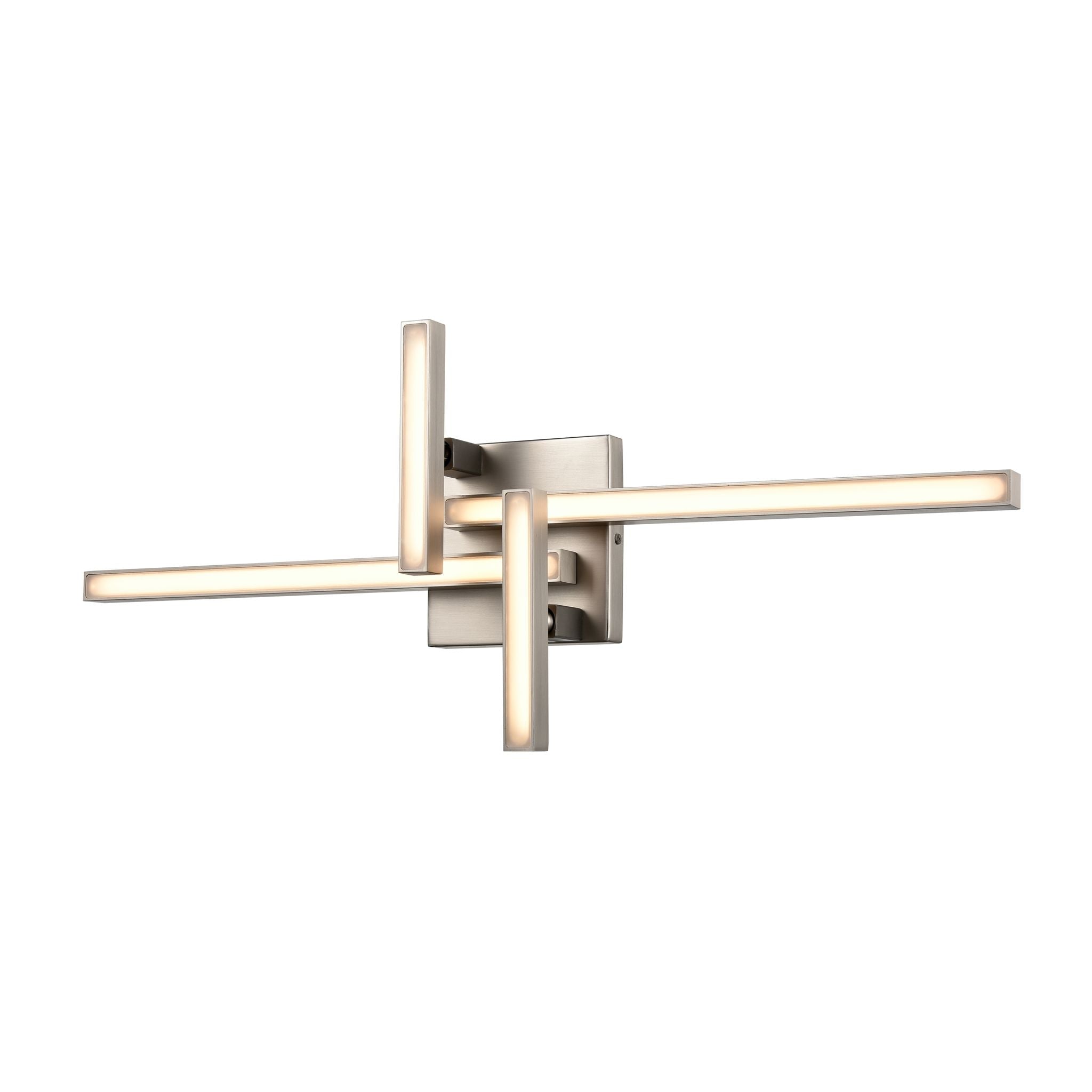 Maud AC LED Murale salle de bain Nickel DEL INTÉGRÉ - DVP44843BN | DVI