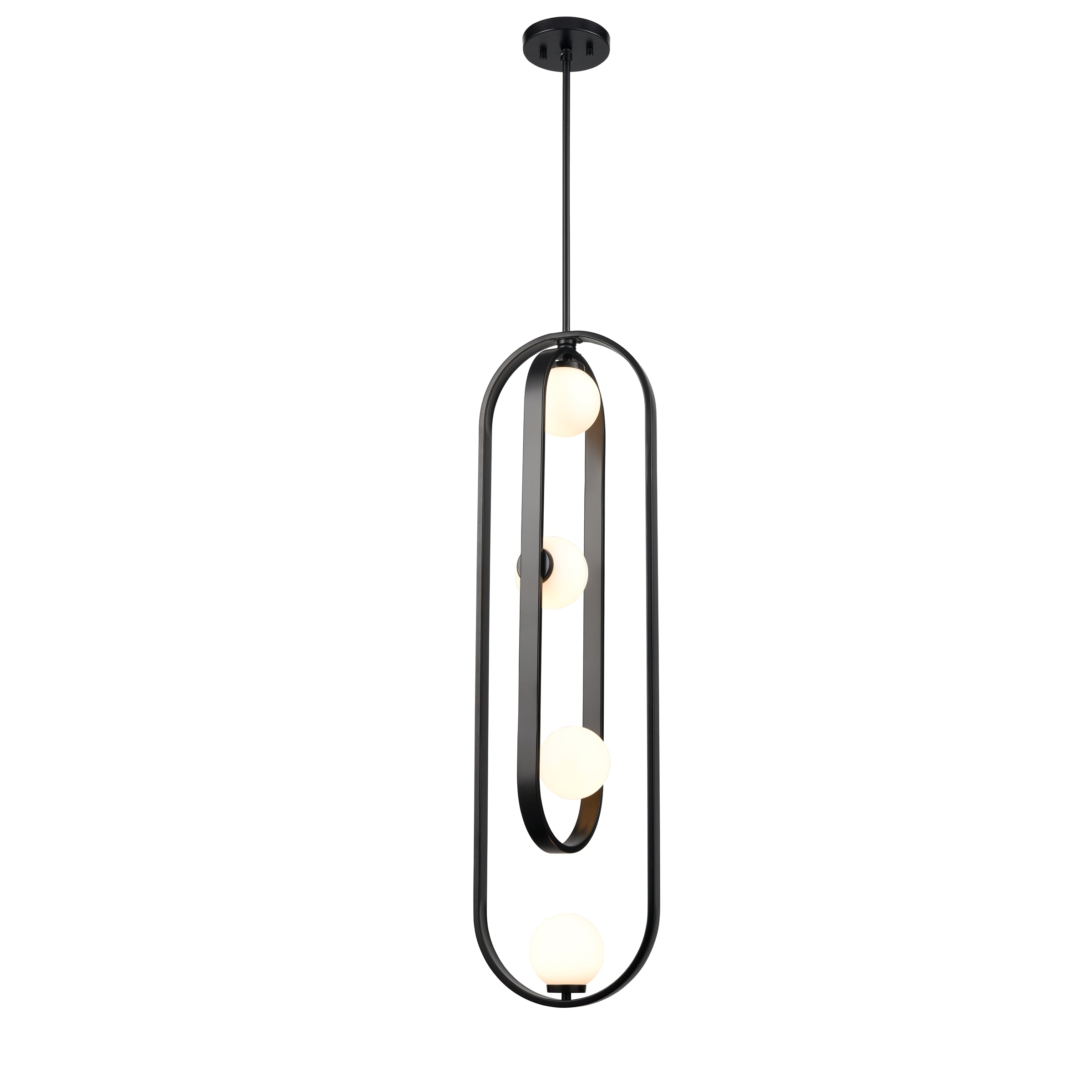 Atwood Pendant Black - DVP45010EB-OP | DVI