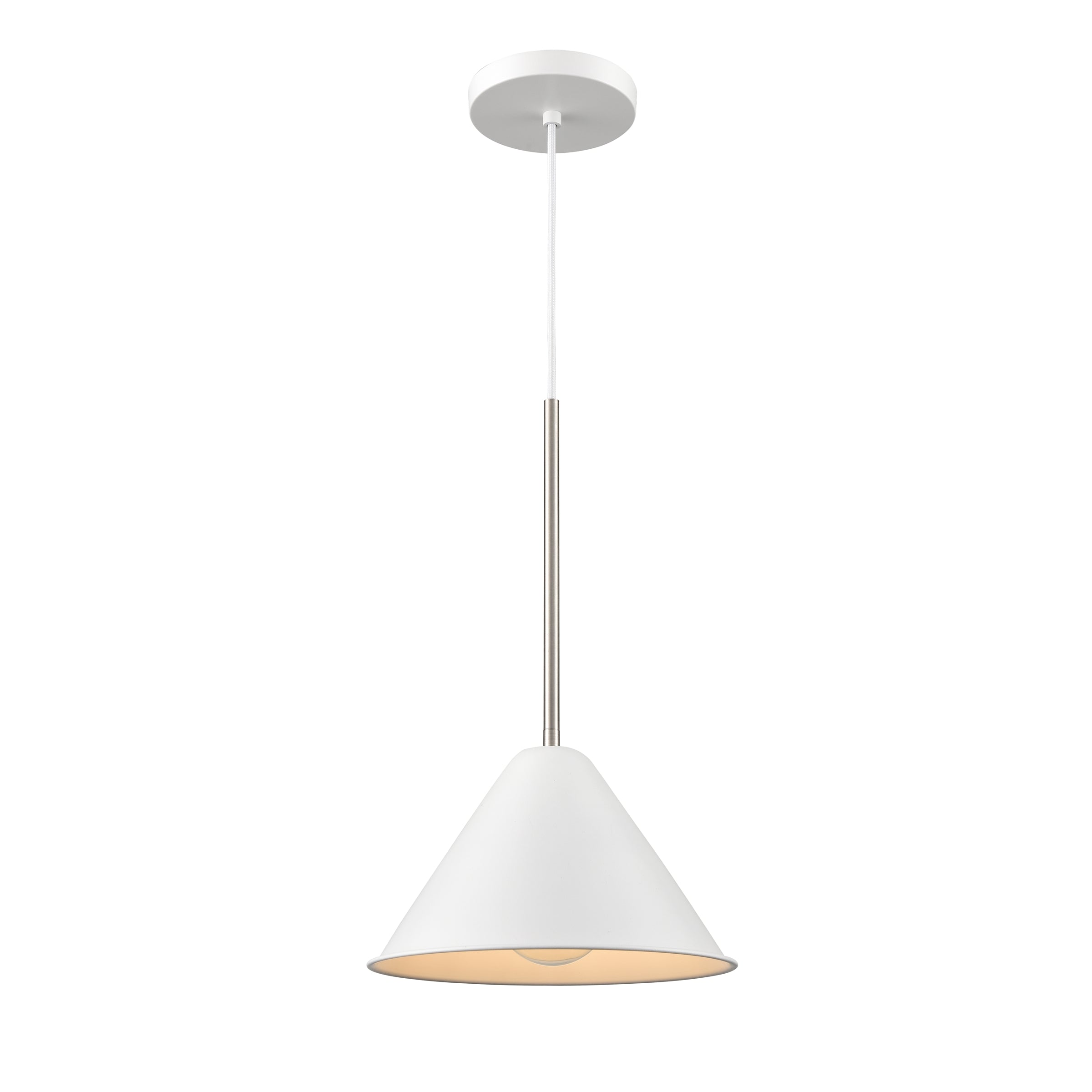 Lily Pendant White - DVP46110MW+SN | DVI