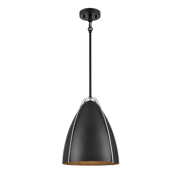 SAGUENAY Suspension Noir, Nickel - DVP47310EB+SN | DVI