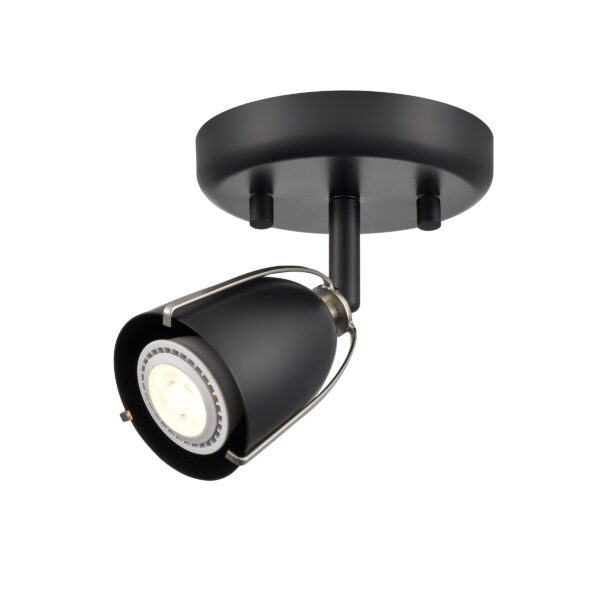 SAGUENAY Spotlight Black, Nickel - DVP47381EB+SN | DVI