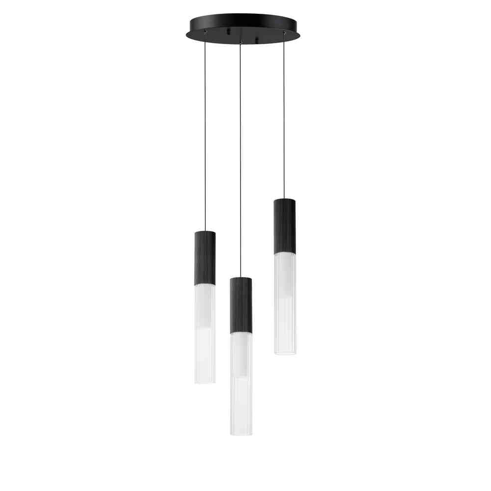 REEDS pendant Black INTEGRATED LED - E11013-144BK | MAXIM/ET3