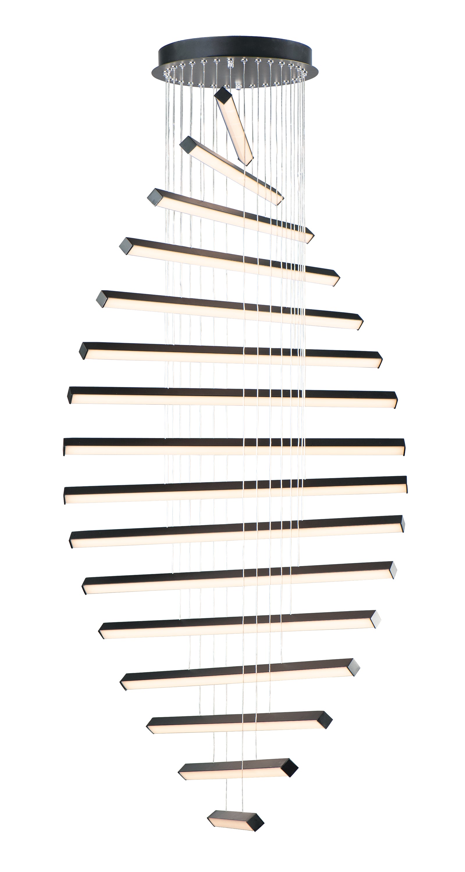 HOVER Pendant Black INTEGRATED LED - E21379-BK | MAXIM/ET2