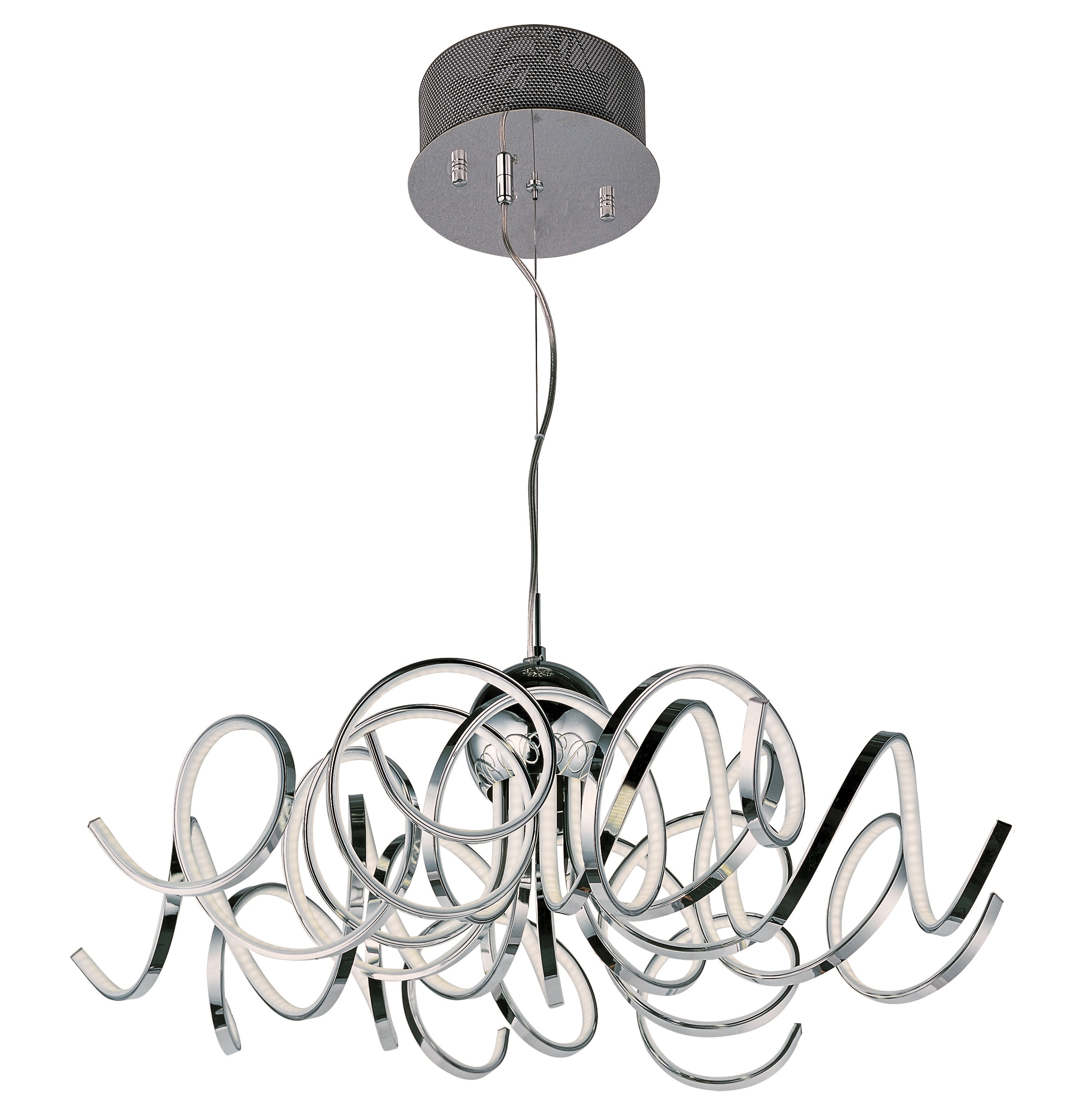 CHAOS Pendant Chrome INTEGRATED LED - E21415-PC | MAXIM/ET2