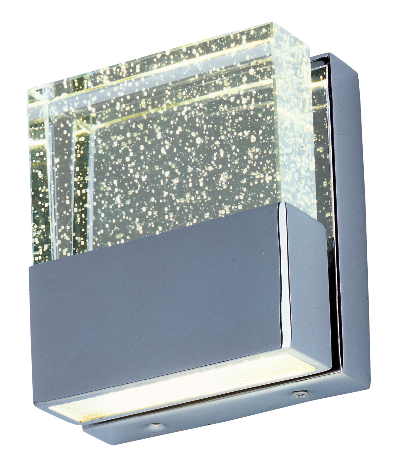 FIZZ-III Murale salle de bain Chrome DEL INTÉGRÉ - E22755-89PC | MAXIM / ET2