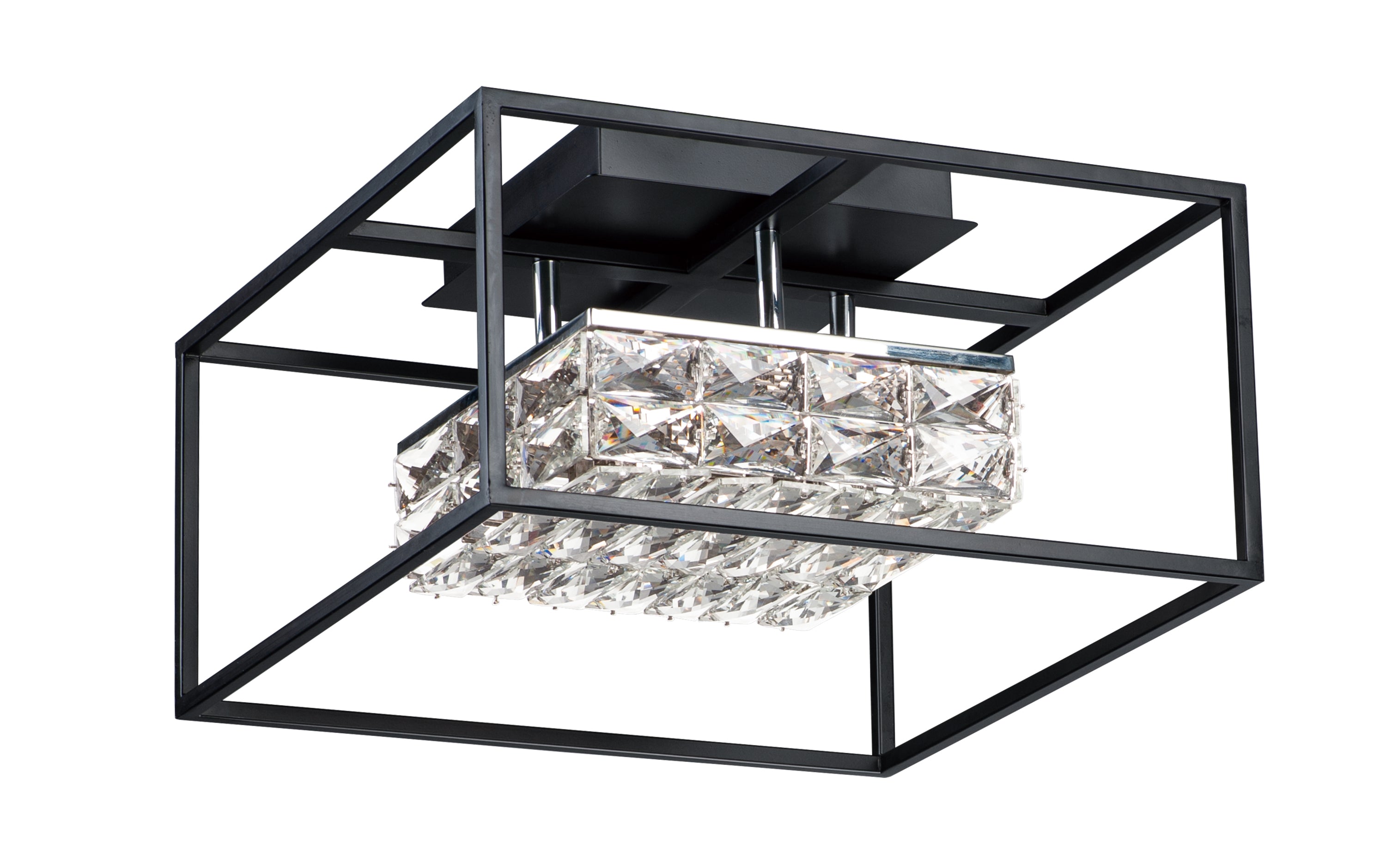 ZEPHYR Flush mount Black INTEGRATED LED - E23300-20BK | MAXIM/ET2