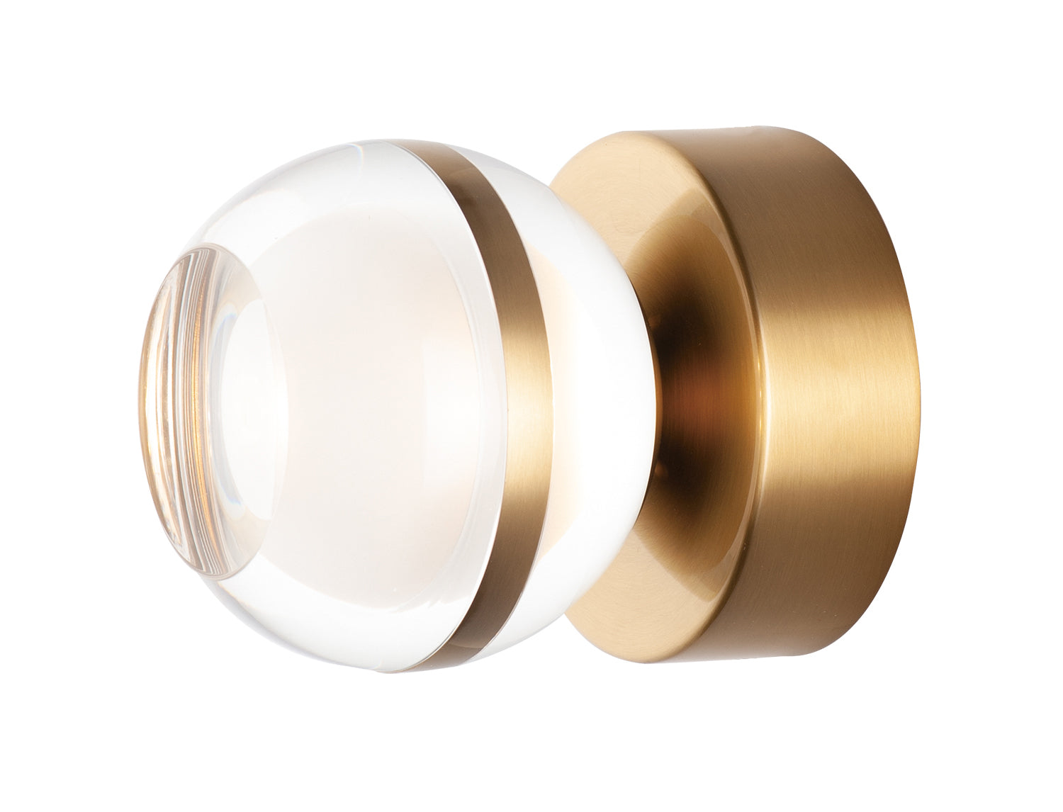 SWANK Sconce Gold INTEGRATED LED - E24590-93NAB | MAXIM/ET2