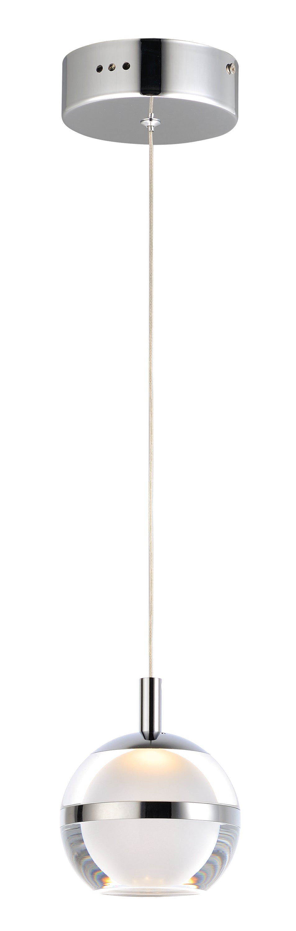 SWANK Pendant Chrome INTEGRATED LED - E24591-93PC | MAXIM/ET2