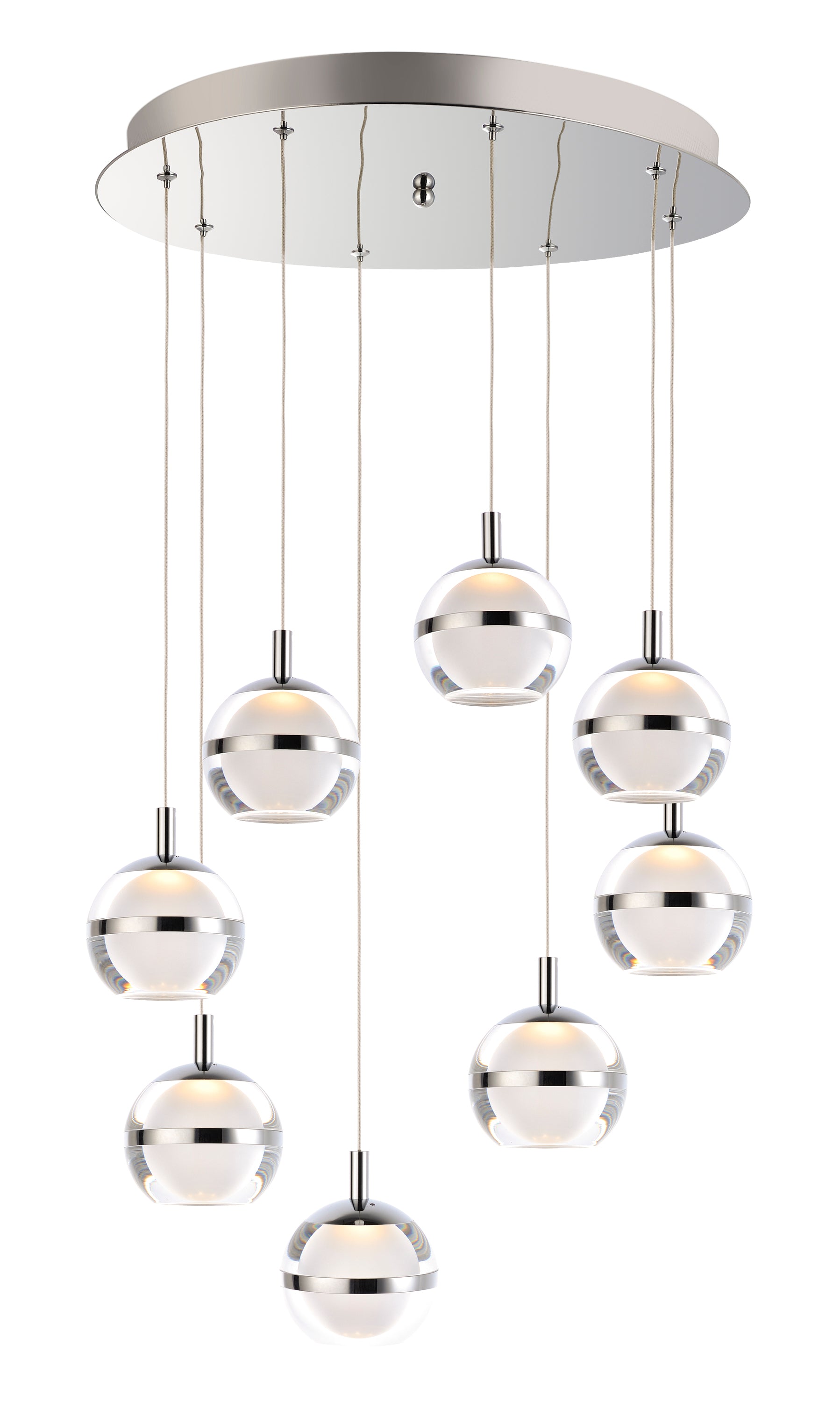 SWANK Pendant Chrome INTEGRATED LED - E24598-93PC | MAXIM/ET2