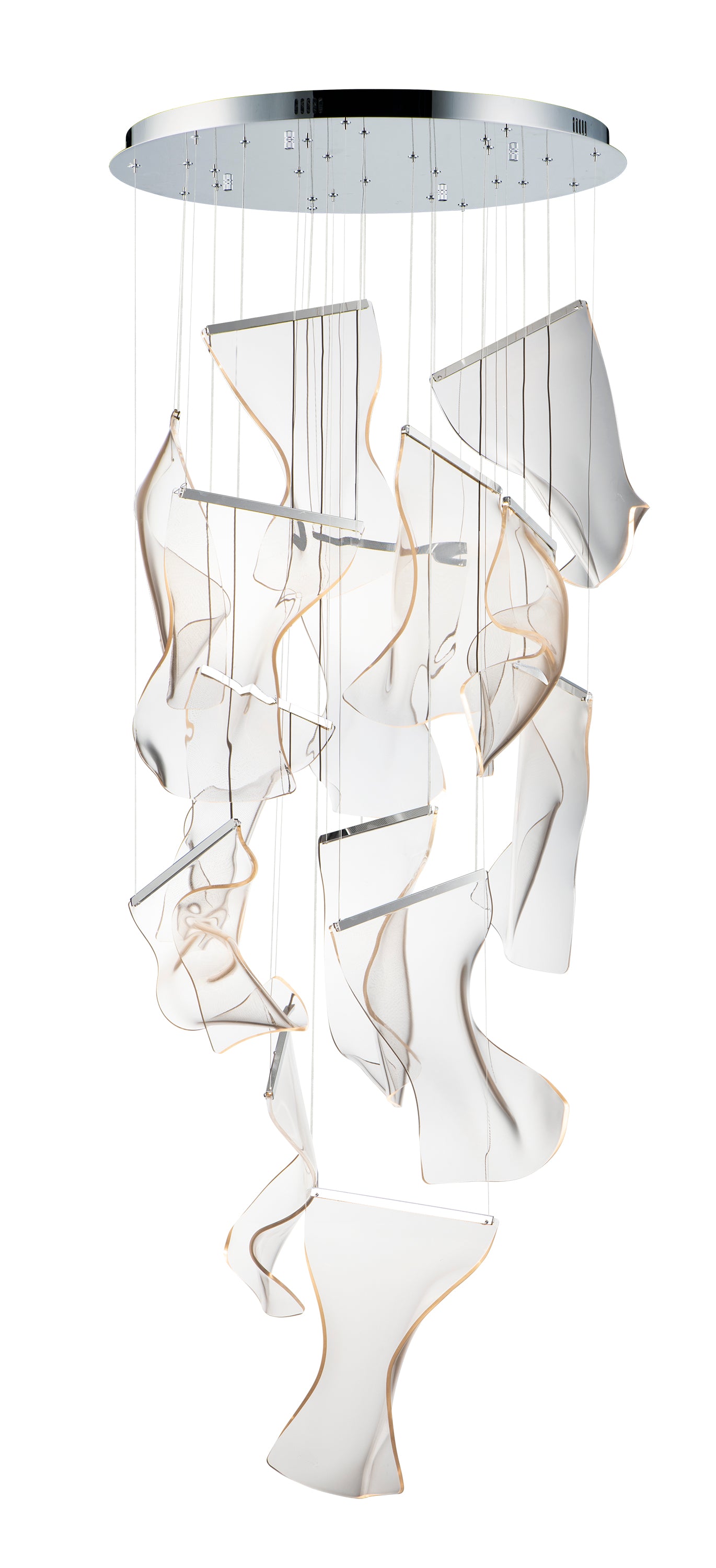 RINKLE Suspension Chrome DEL INTÉGRÉ - E24877-133PC | MAXIM/ET2