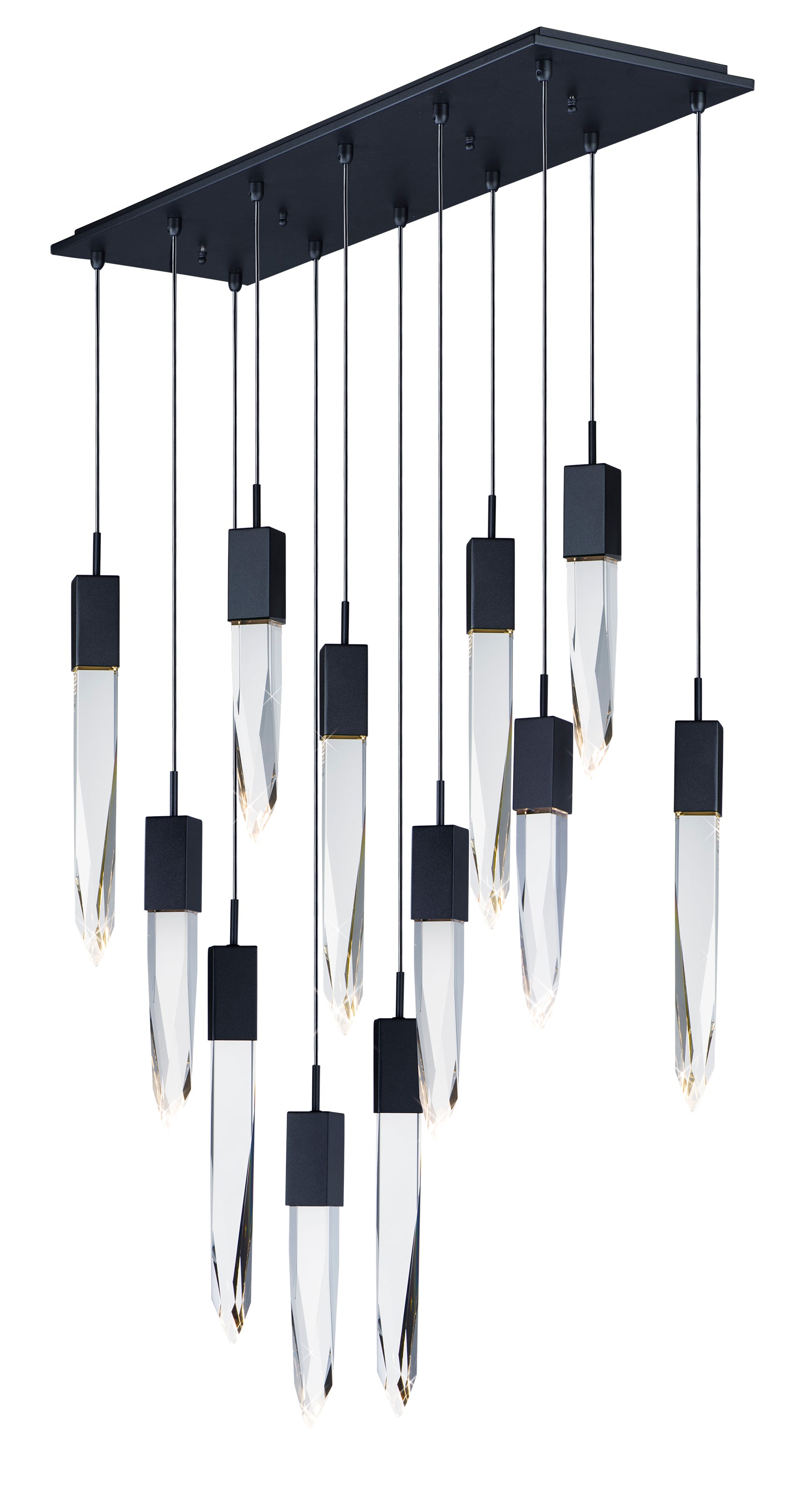 QUARTZ Suspension Noir DEL INTÉGRÉ - E31248-20BK | MAXIM/ET2