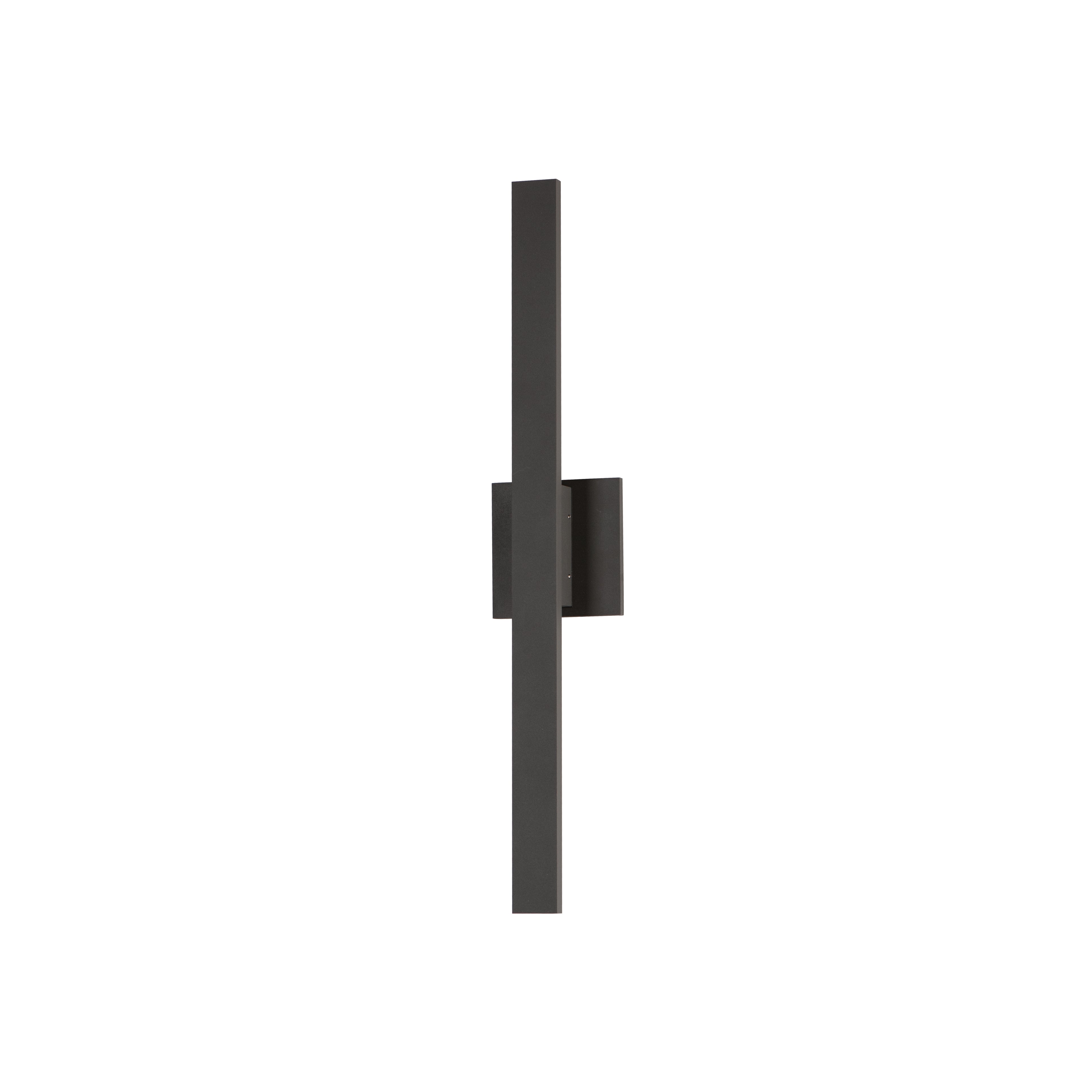 ALUMI LUX LINE Outdoor wall sconce Bronze INTEGRATED LED - E41343-BZ | MAXIM/ET3