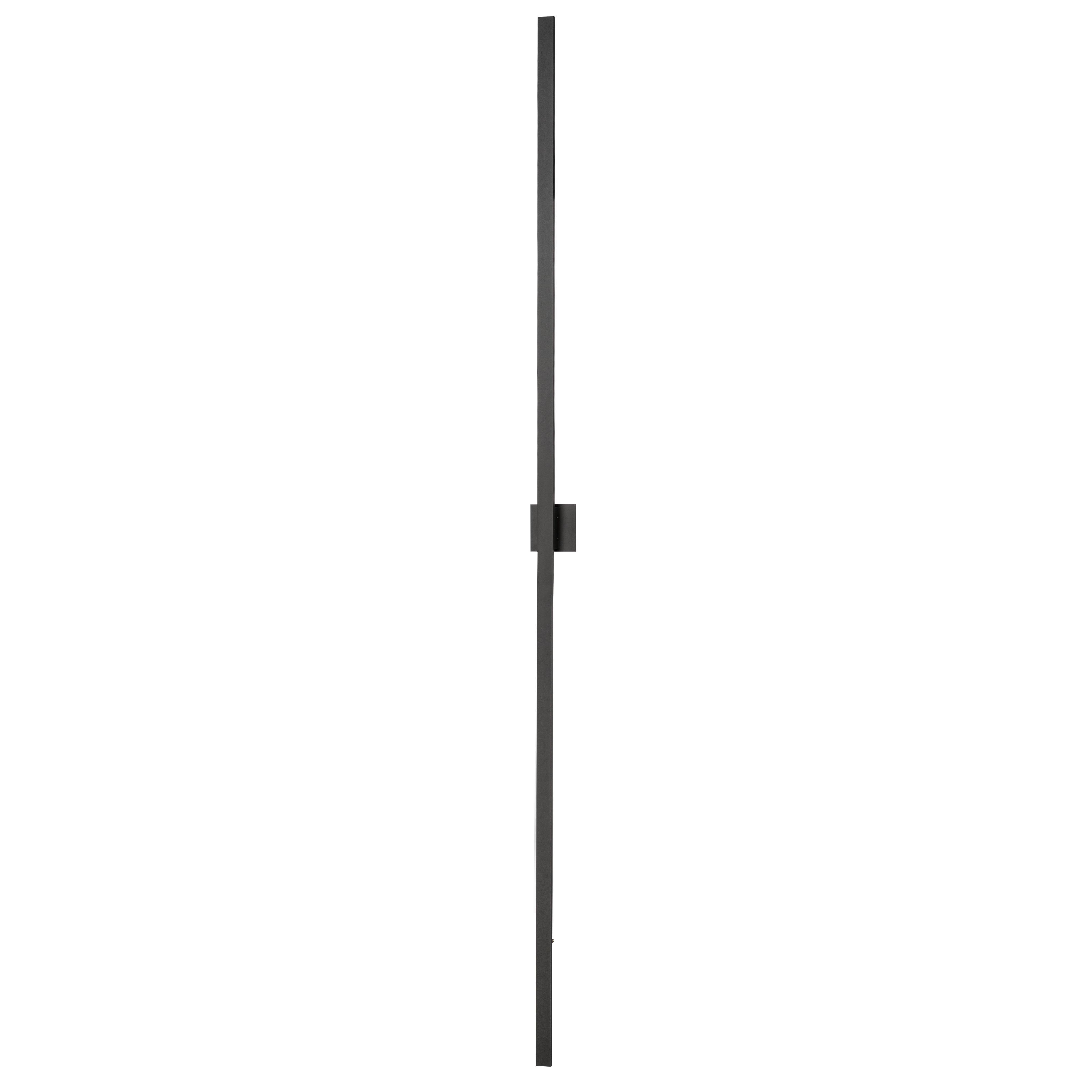 ALUMI LUX LINE Outdoor wall sconce Black INTEGRATED LED - E41348-BK | MAXIM/ET3