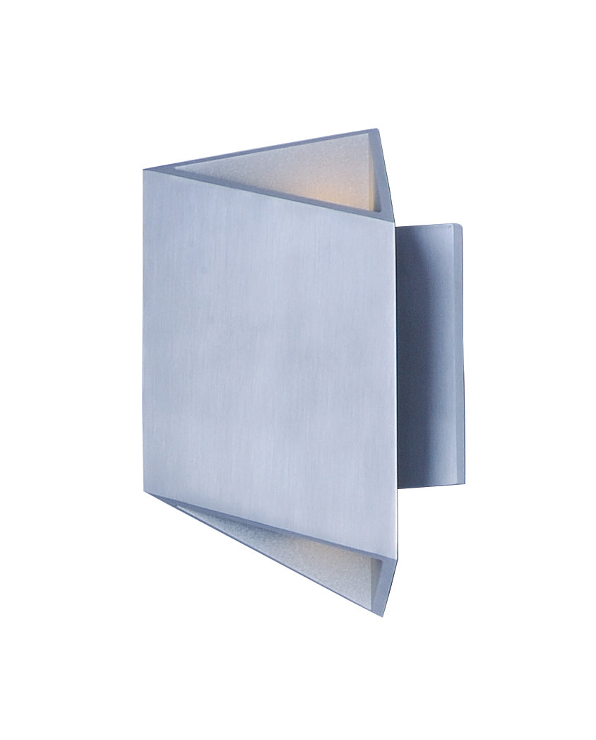 ALUMILUX FACET Outdoor sconce Aluminum INTEGRATED LED - E41373-SA | MAXIM/ET2