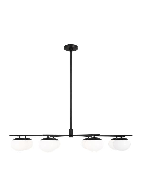 LUNE Suspension lineaire Noir - EC1258AI | GENERATION-LIGHTING