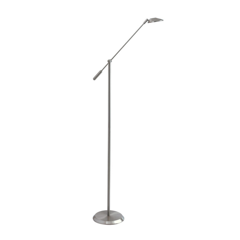 SIRINO Lampe sur pied Nickel DEL INTÉGRÉ - FL6001-SN | KENDAL