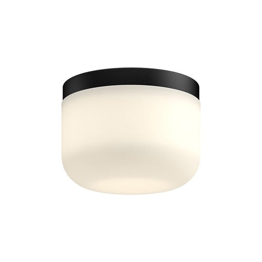 MEL Flush mount  Black INTEGRATED LED - FM53005-BK/OP | KUZCO
