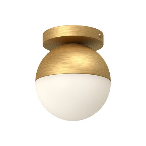 MONAE Flush mount Gold - FM58306-BG/OP | KUZCO